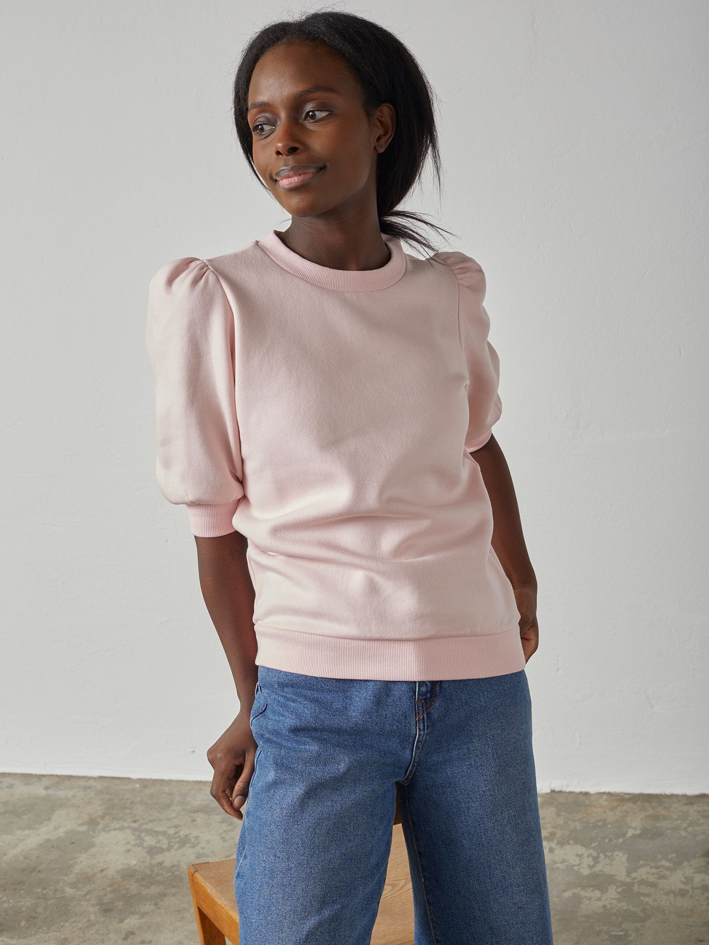 Sisters Point Sweater Puk Roze 00082154-4500