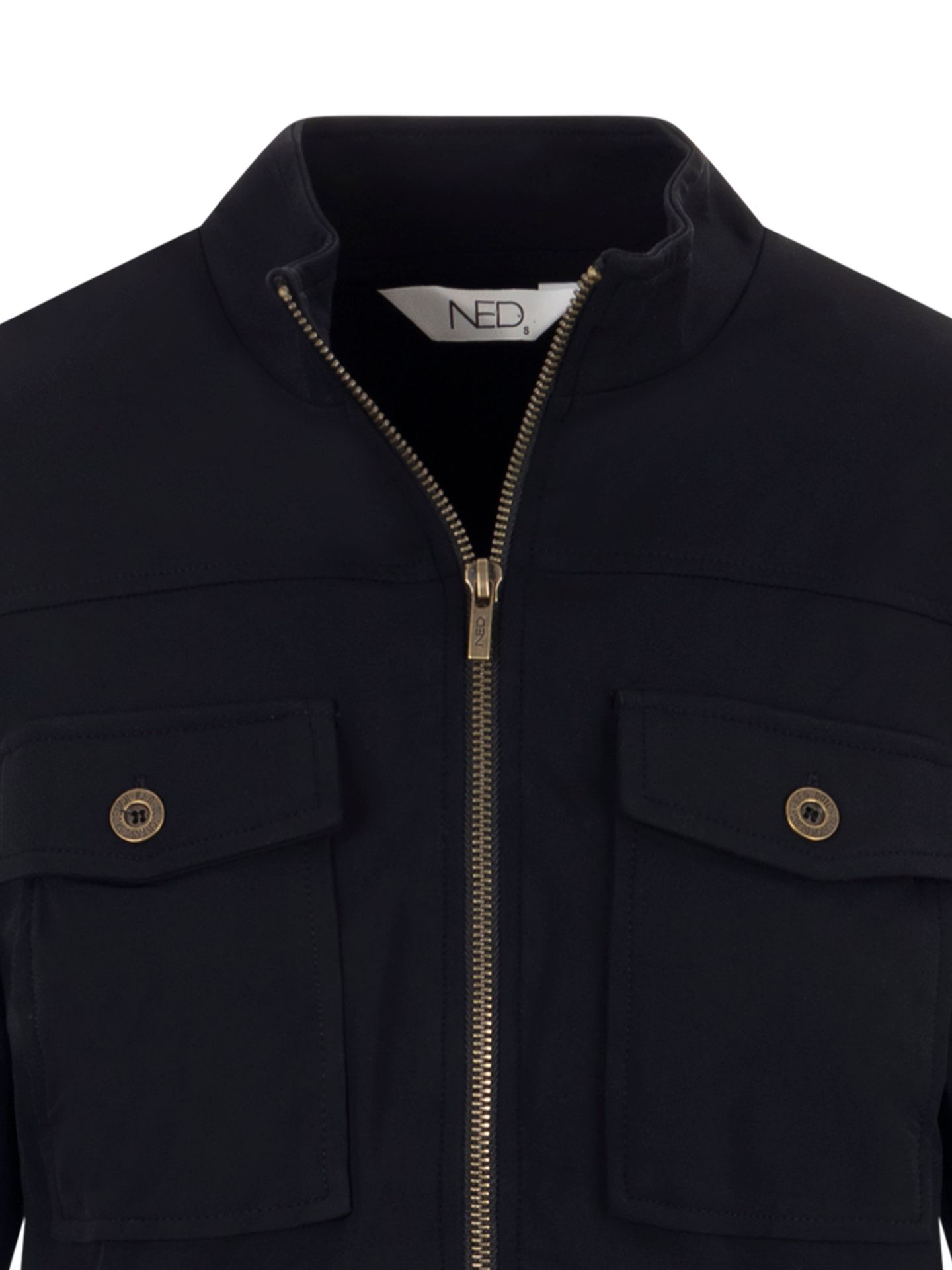 NED Blazer Ruan Zwart 00082164-7500