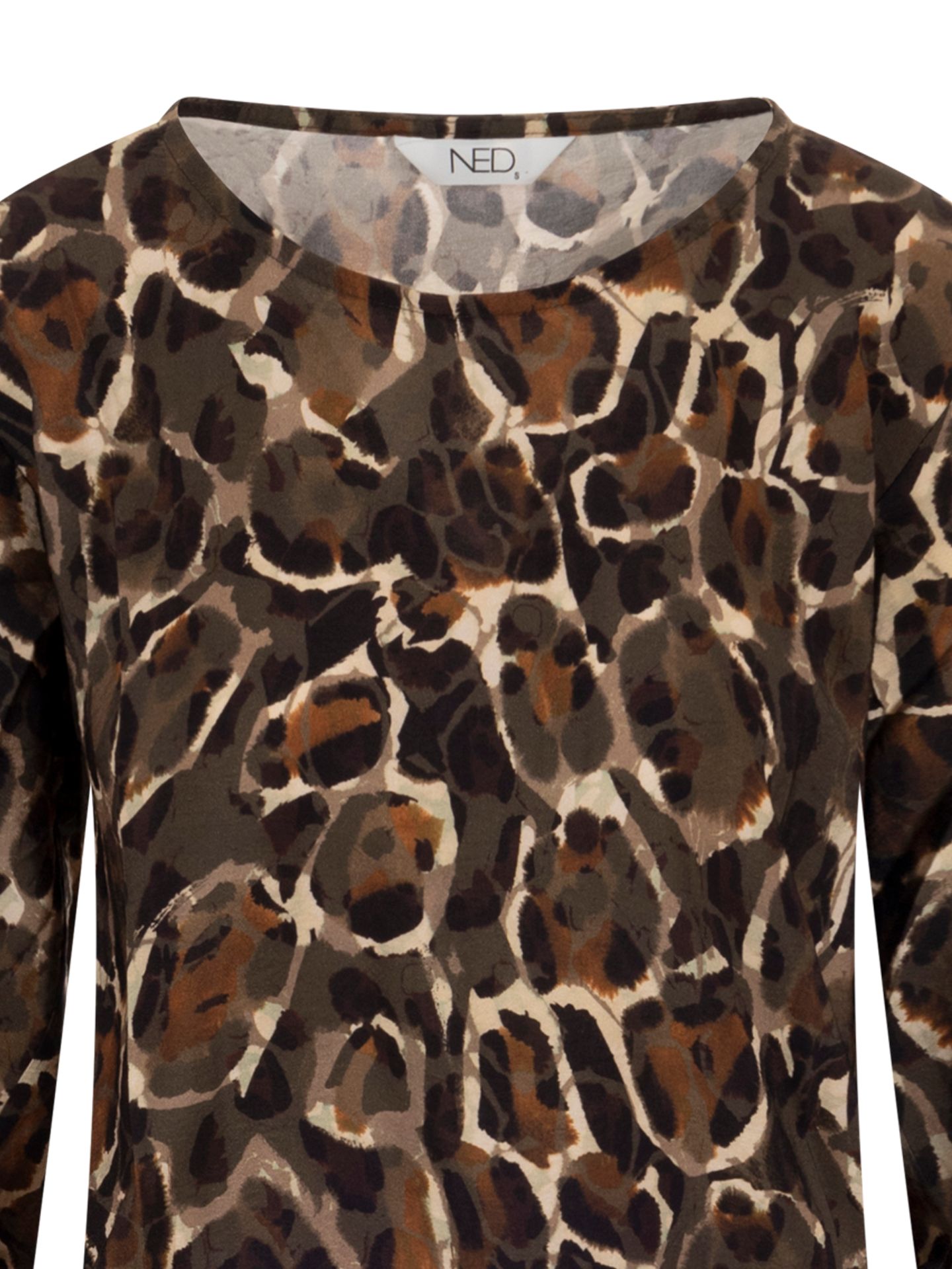NED Blouse Alesias Taupe 00082175-5500