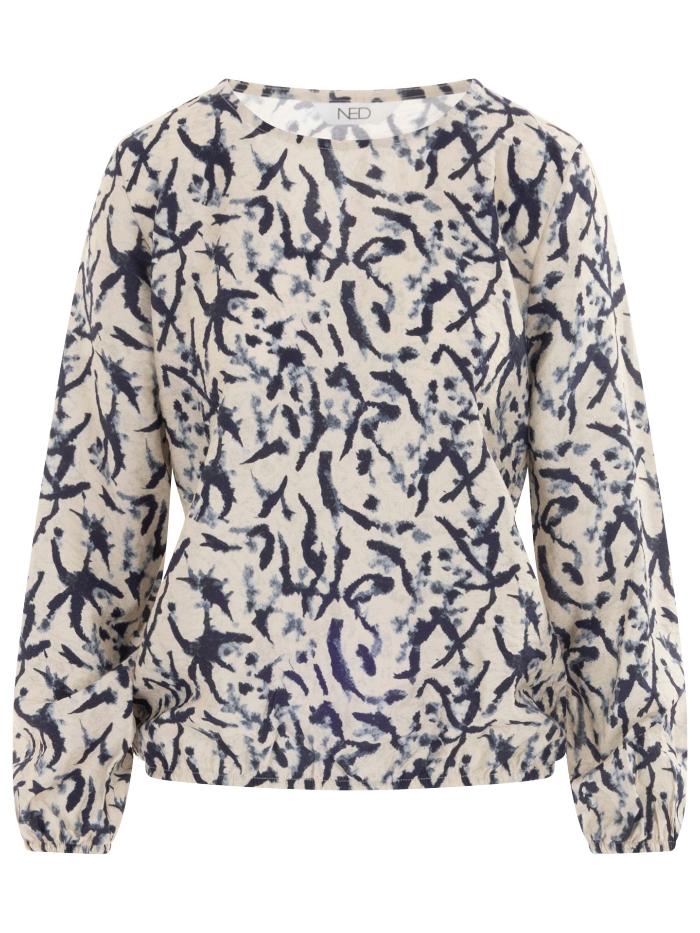 NED Blouse Delina Blauw 00082179-1300