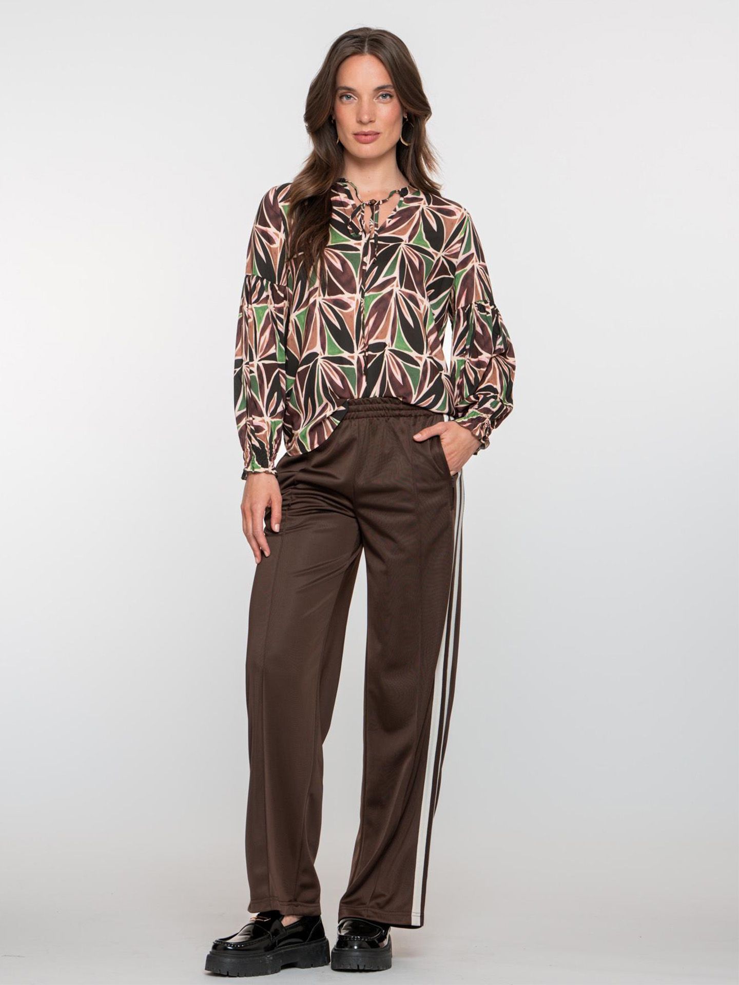 Geisha Pantalon Jessie Bruin 00082181-5800
