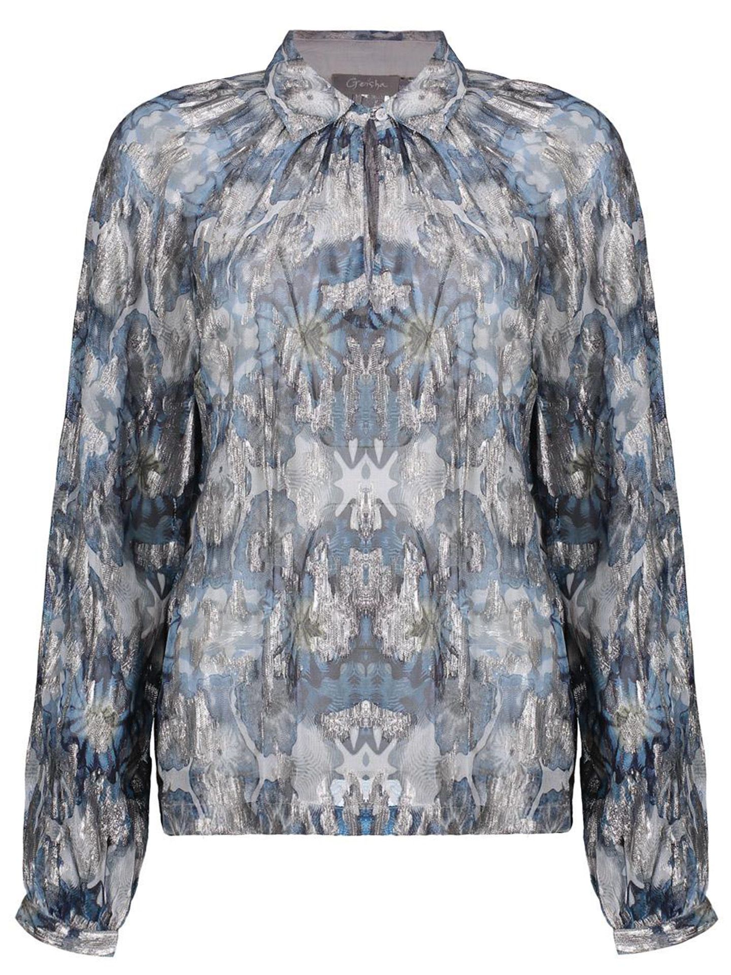 Geisha Blouse Evi Grijs 00082185-7300