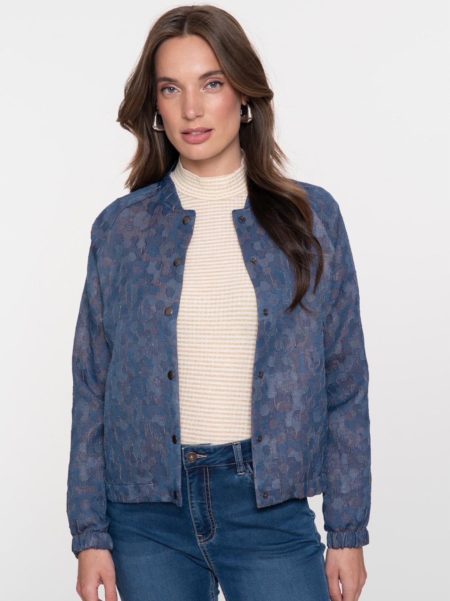 Geisha Blazer Silke  Blauw 00082198-1300