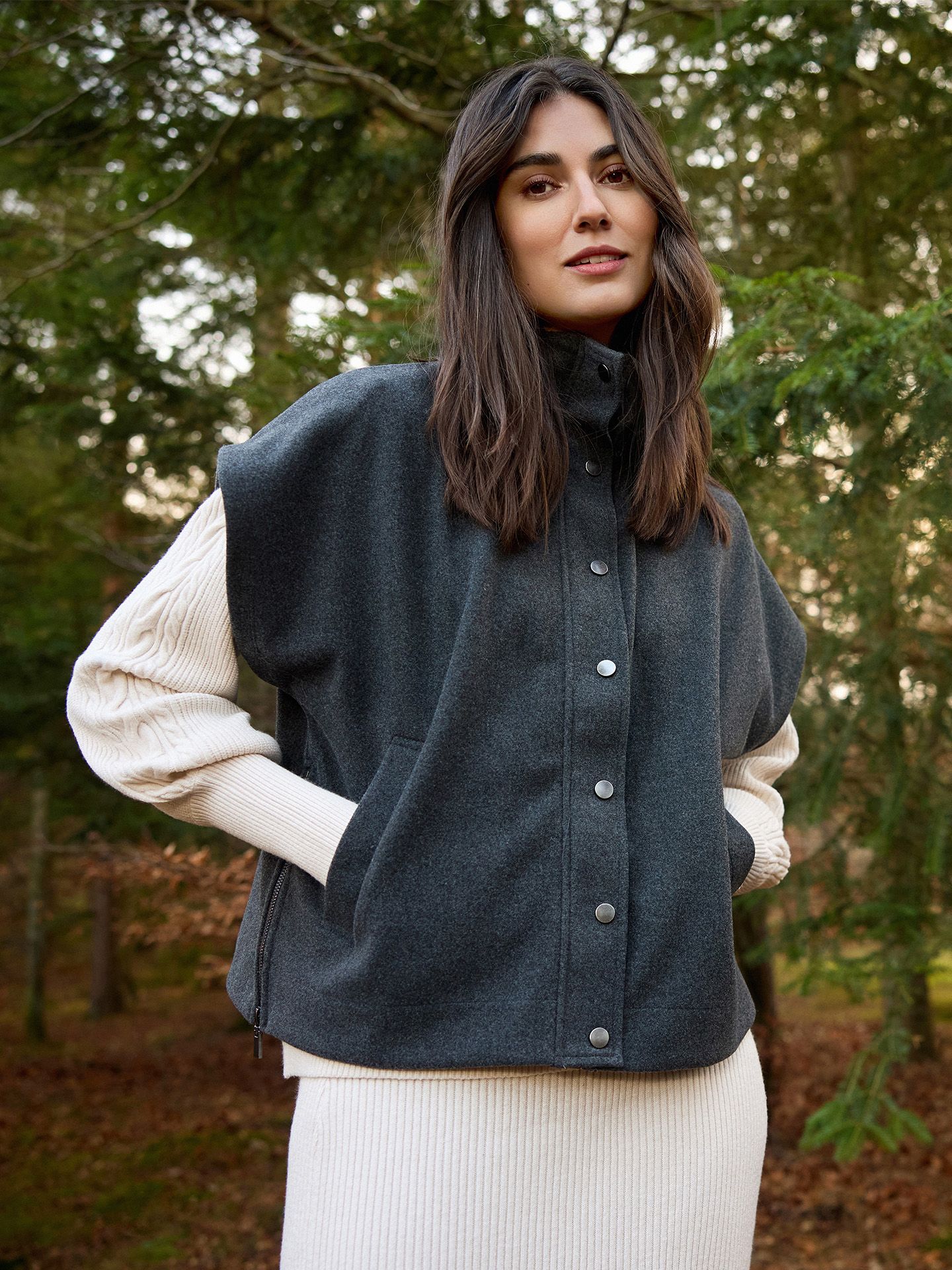 Soyaconcept Gilet Maeve Grijs 00082201-7700