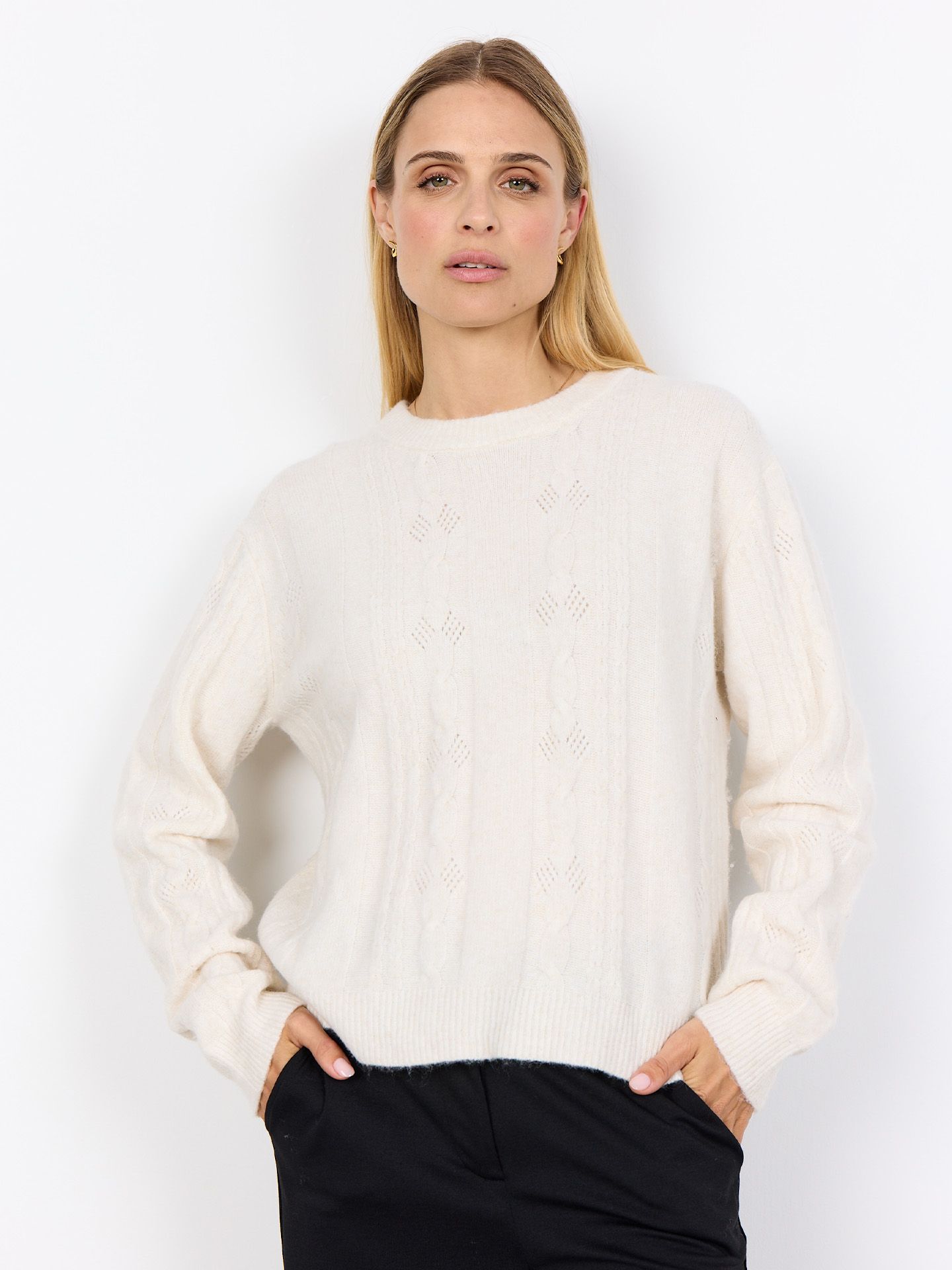 Soyaconcept Trui Viki Off white 00082202-5000