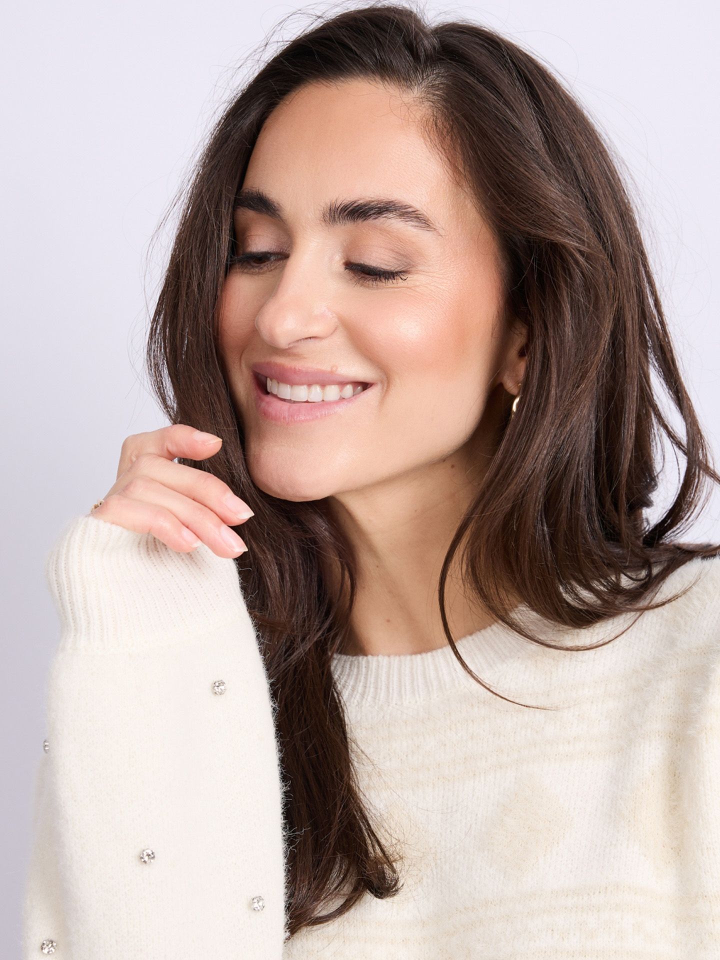 C&S The Label Trui Kylie Off white 00082212-5000