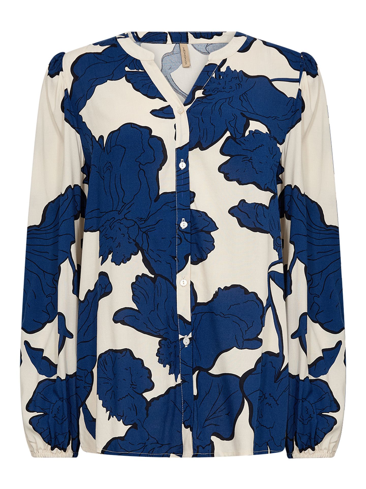 Soyaconcept Blouse Vigdis Blauw 00082213-1300