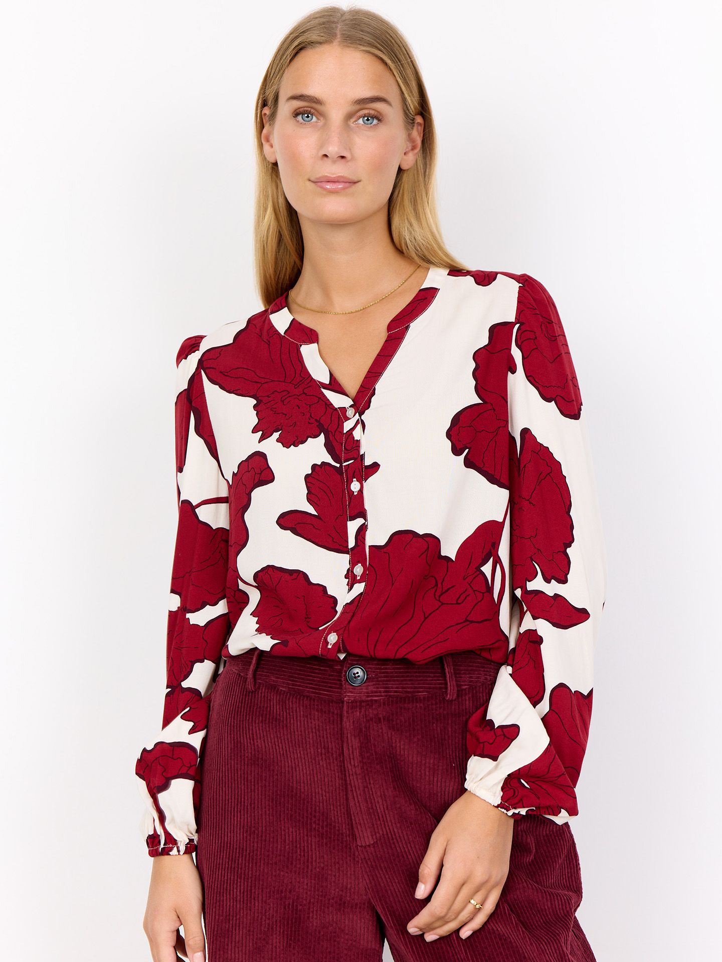 Soyaconcept Blouse Vigdis Rood 00082213-3600