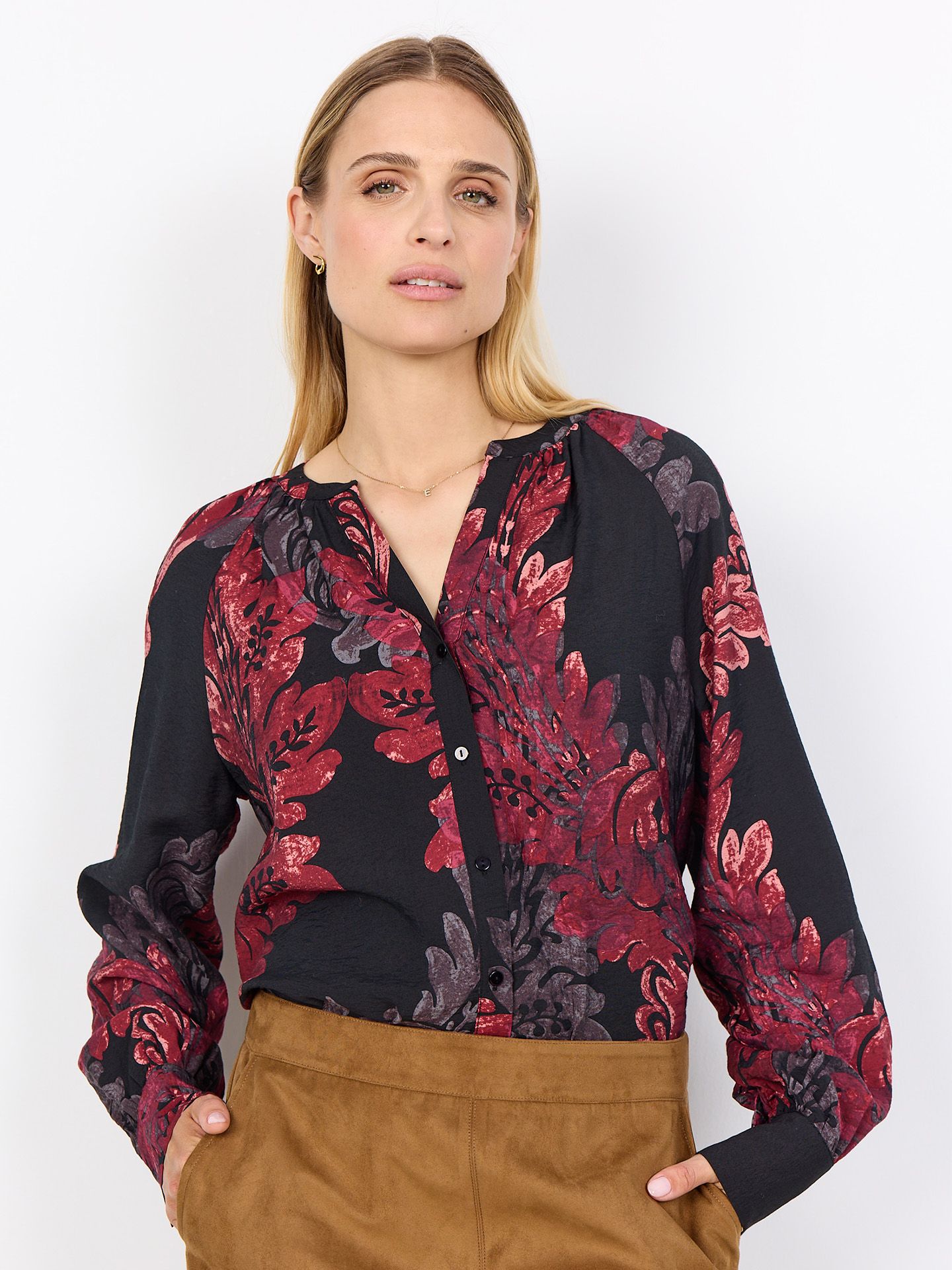 Soyaconcept Blouse Vaike Rood 00082217-3600