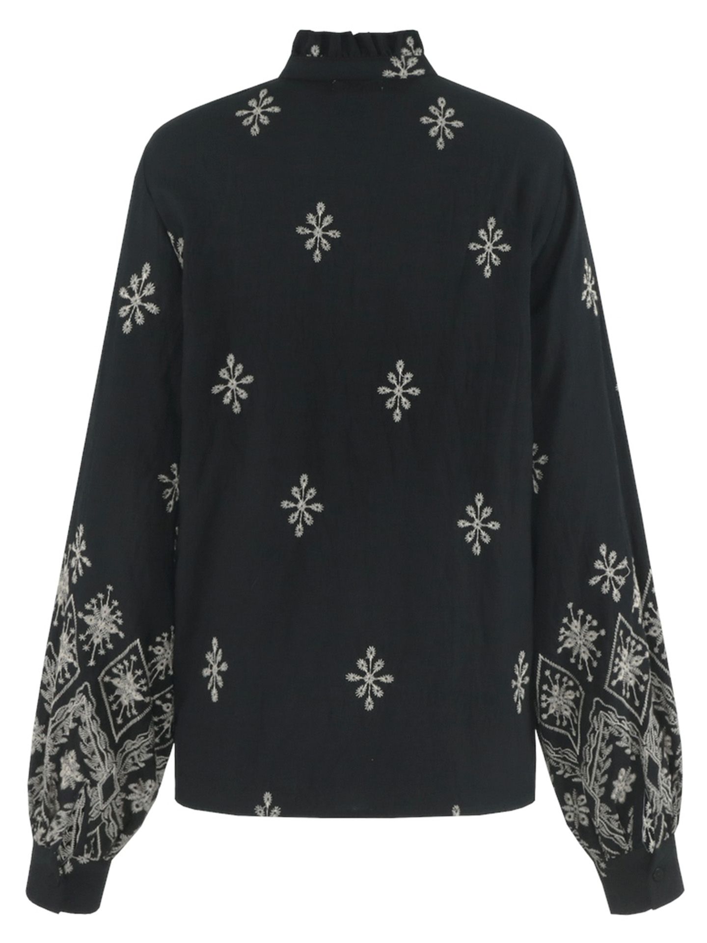 C&S The Label Blouse Lynnette Zwart 00082218-7500