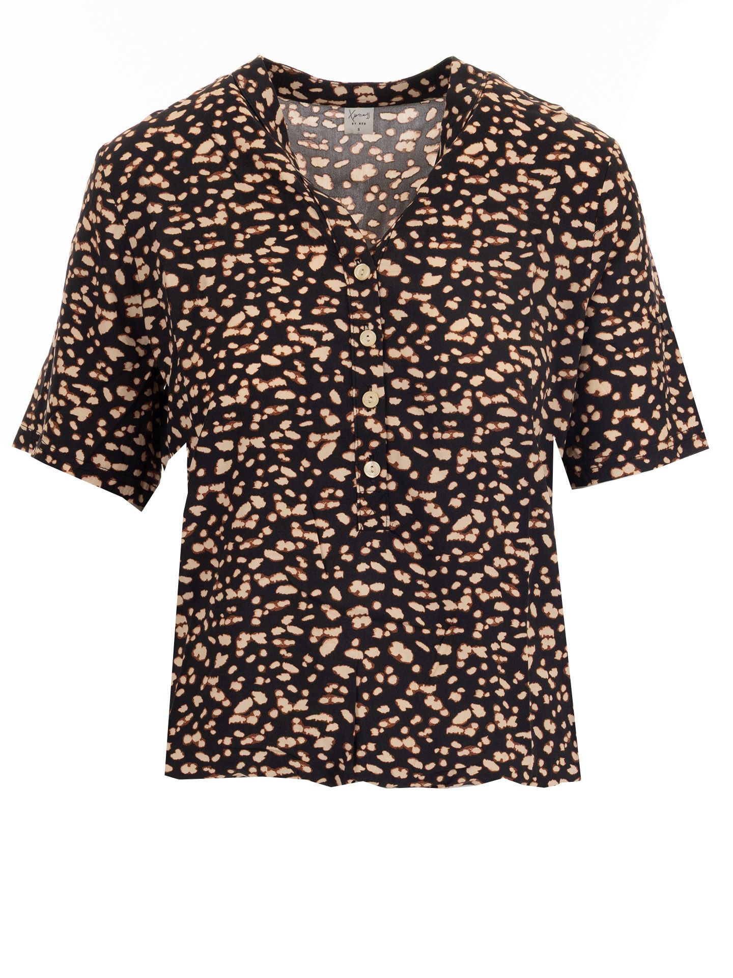 NED Blouse Lucie Zwart 2900077974045