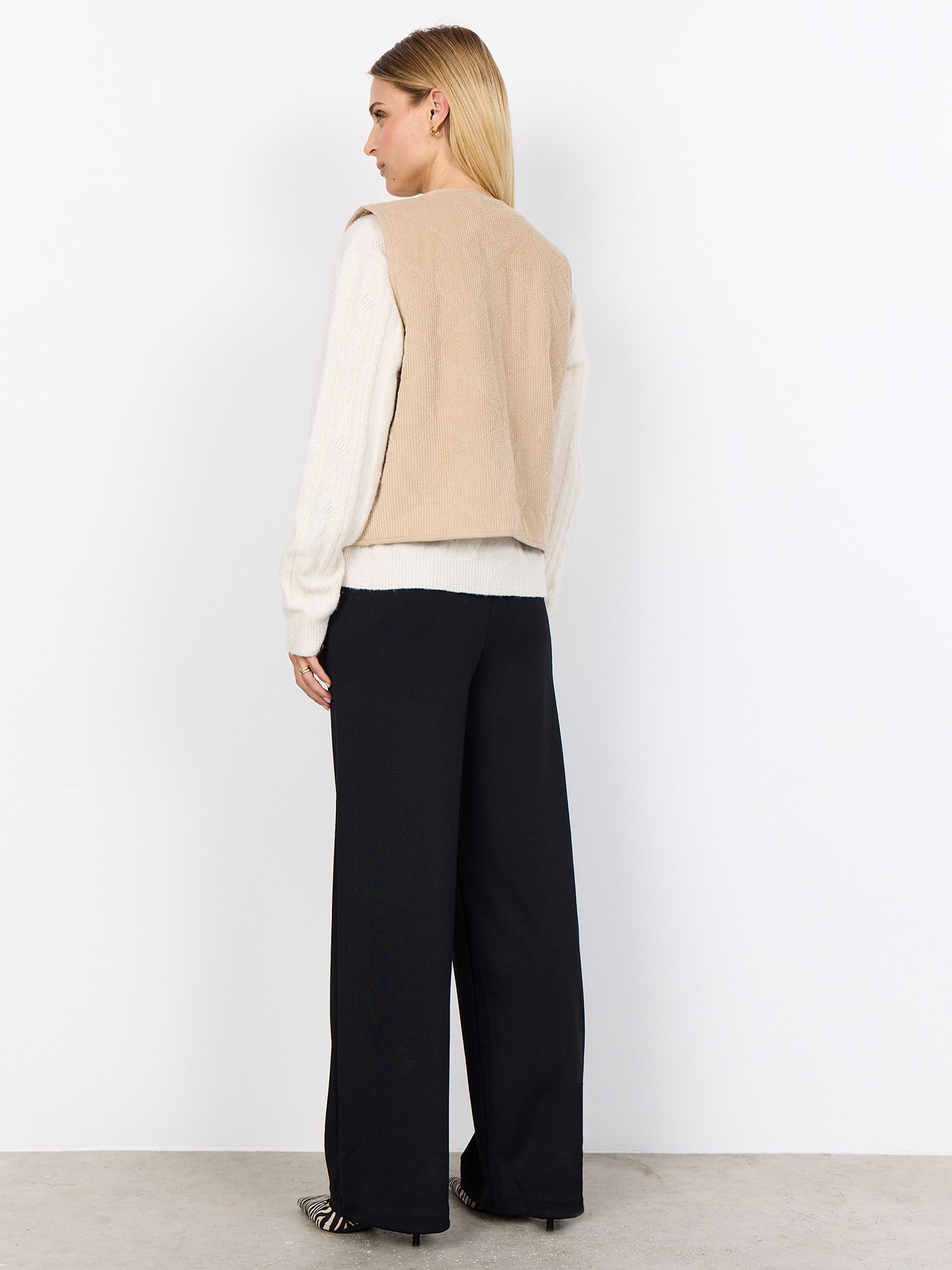 Soyaconcept Gilet Bindi Beige 00082229-5200