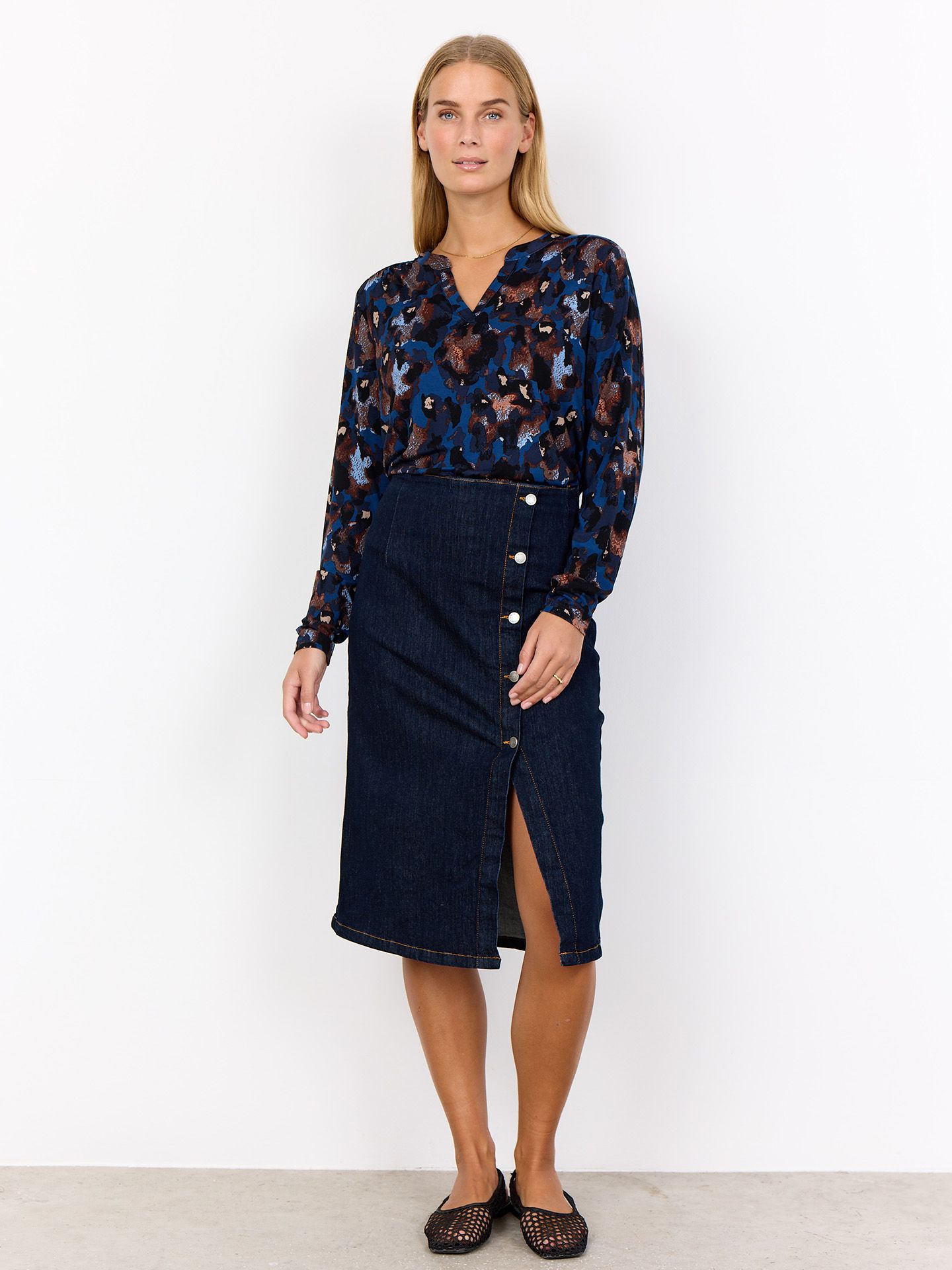 Soyaconcept Shirt Marica Blauw 00082231-1300