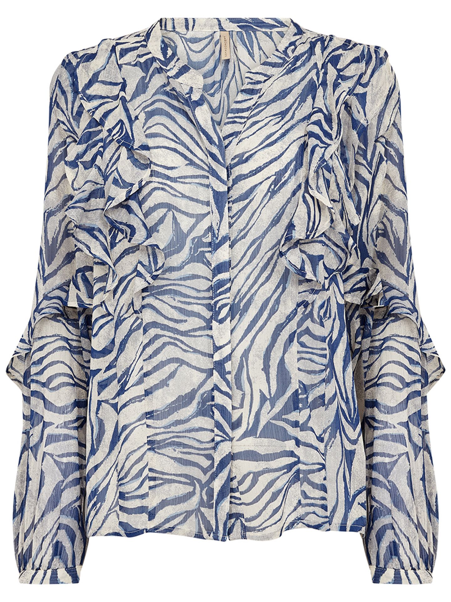 Soyaconcept Blouse Sara Blauw 00082232-1300