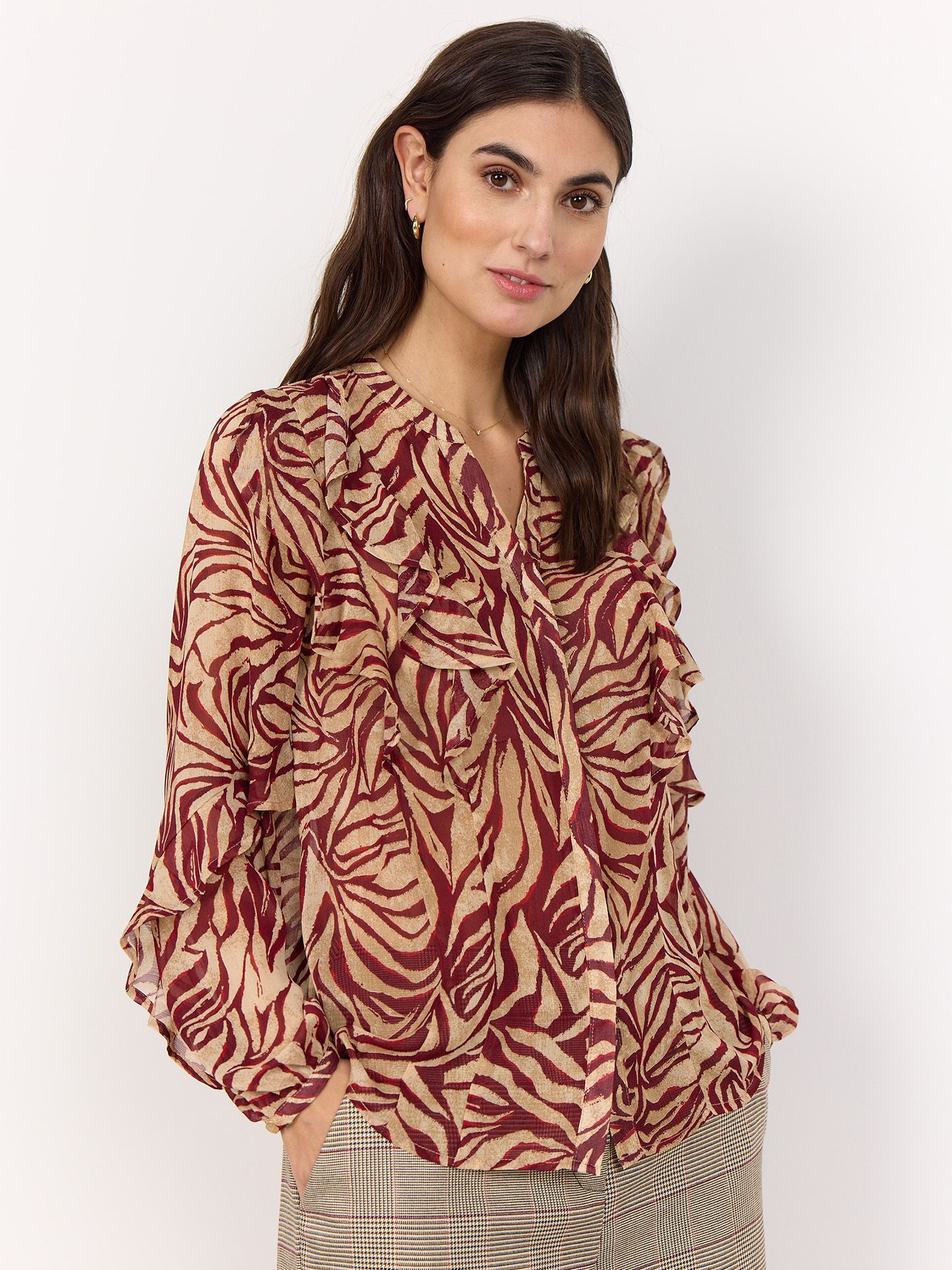 Soyaconcept Blouse Sara Rood 00082232-3600