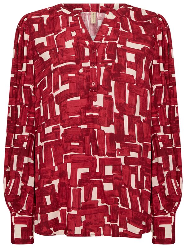 Soyaconcept Blouse Vebina Rood 2900077987069
