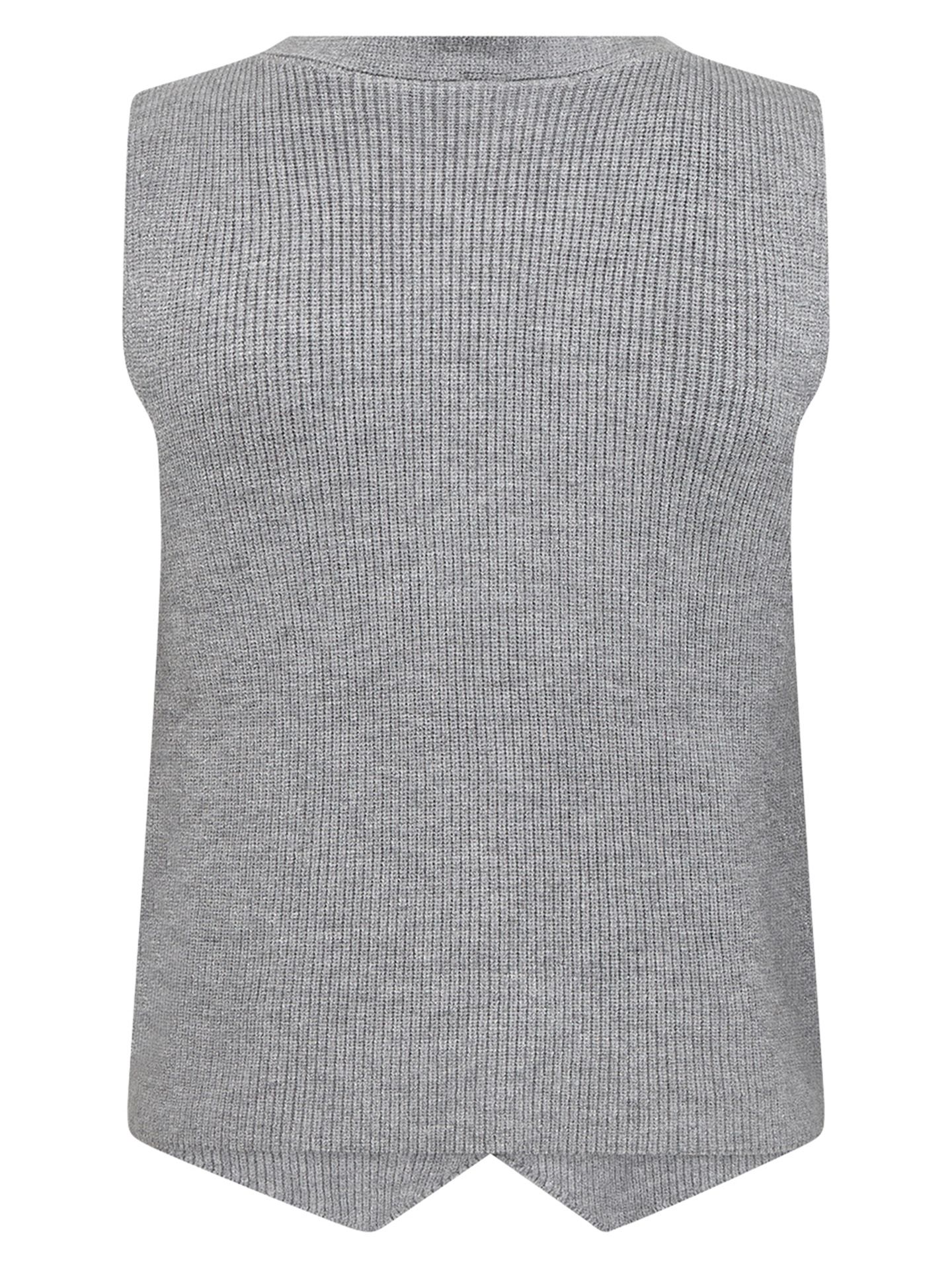 Soyaconcept Gilet Kanita  Grijs 00082237-7300
