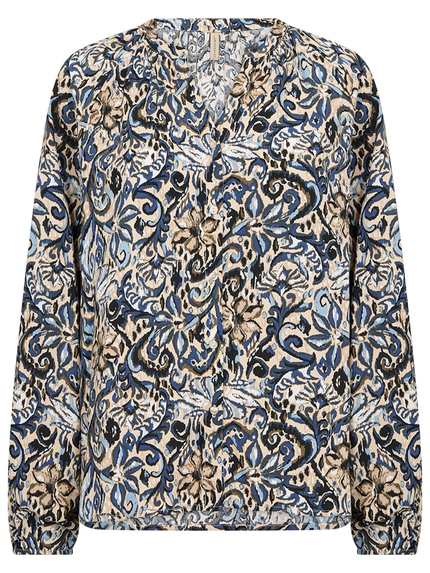 Soyaconcept Blouse Vava Blauw 00082238-1300
