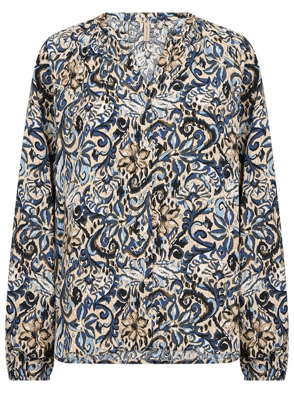 Soyaconcept Blouse Vava Blauw 2900077992056