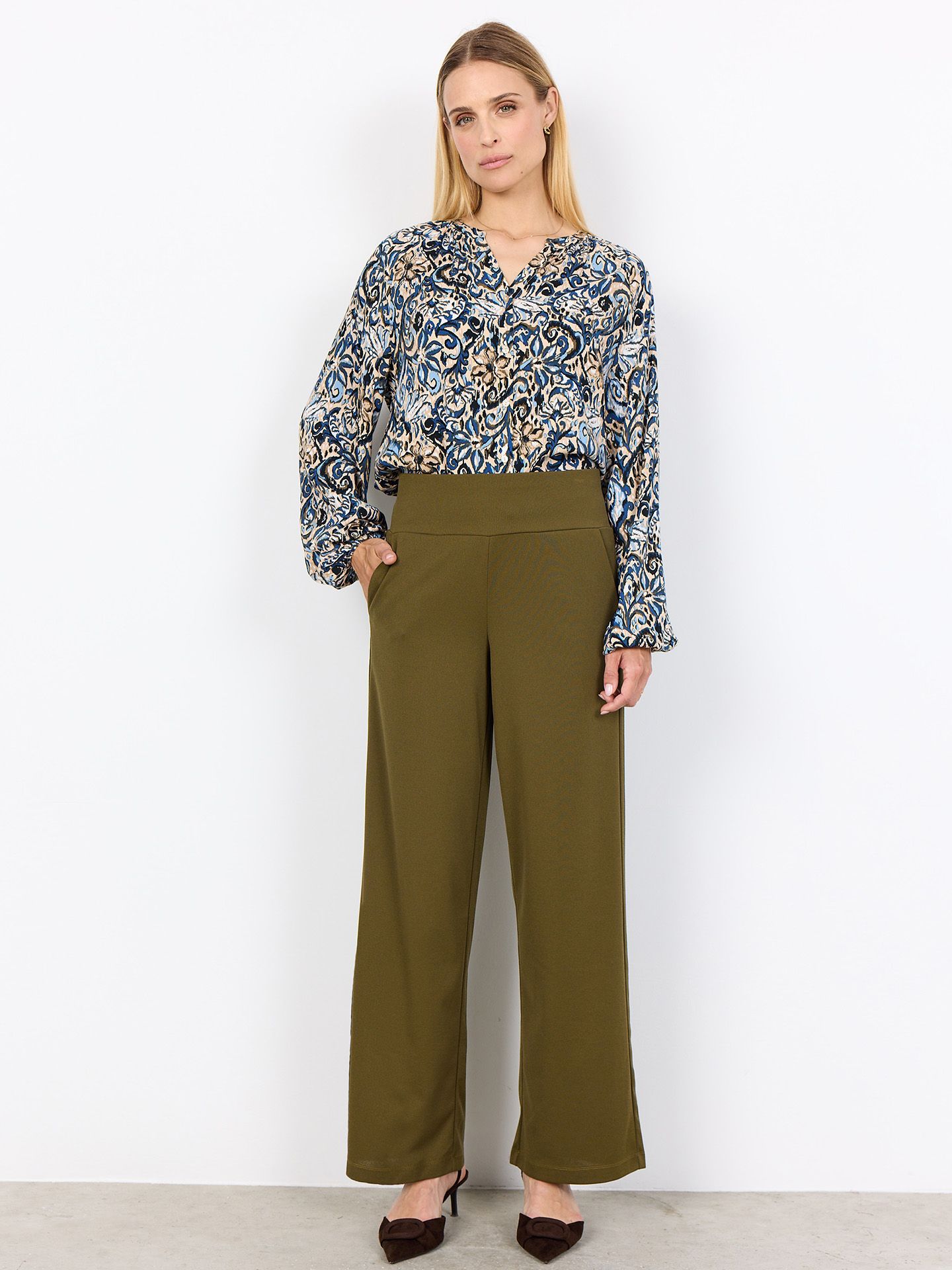 Soyaconcept Blouse Vava Blauw 00082238-1300