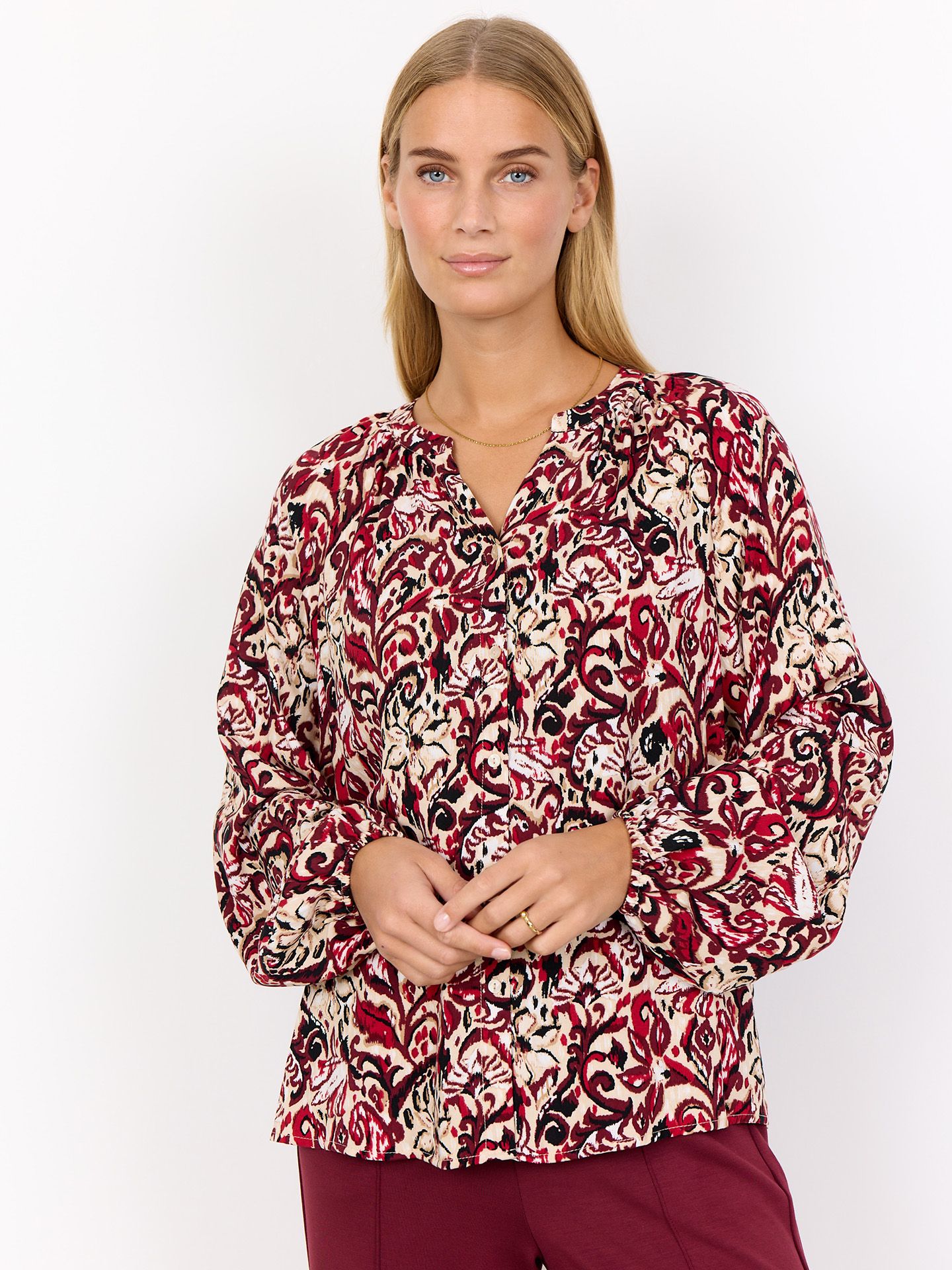 Soyaconcept Blouse Vava Rood 00082238-3600
