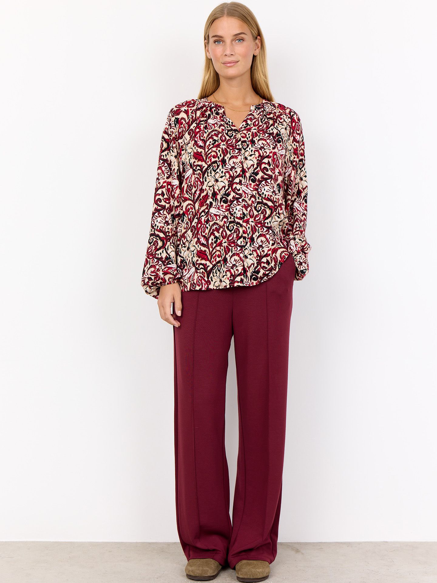 Soyaconcept Blouse Vava Rood 00082238-3600