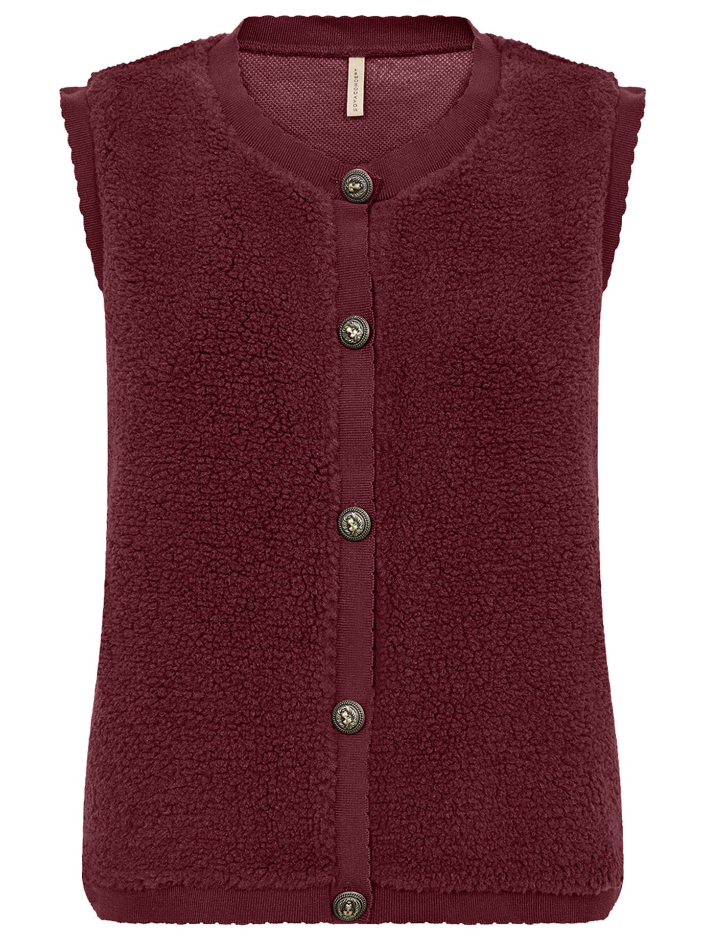 Soyaconcept Gilet Onyx Rood 00082240-3600