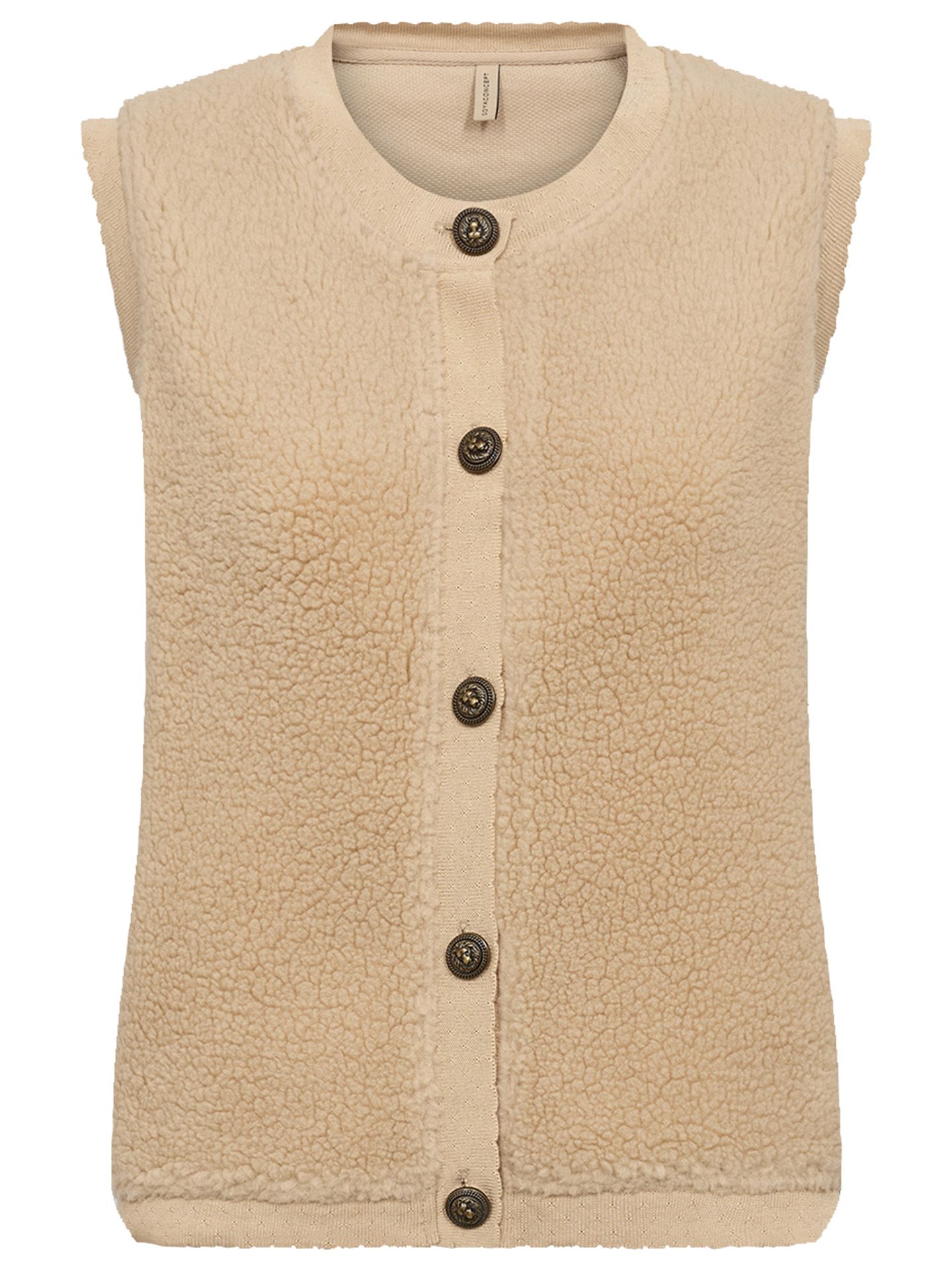 Soyaconcept Gilet Onyx Beige 00082240-5201