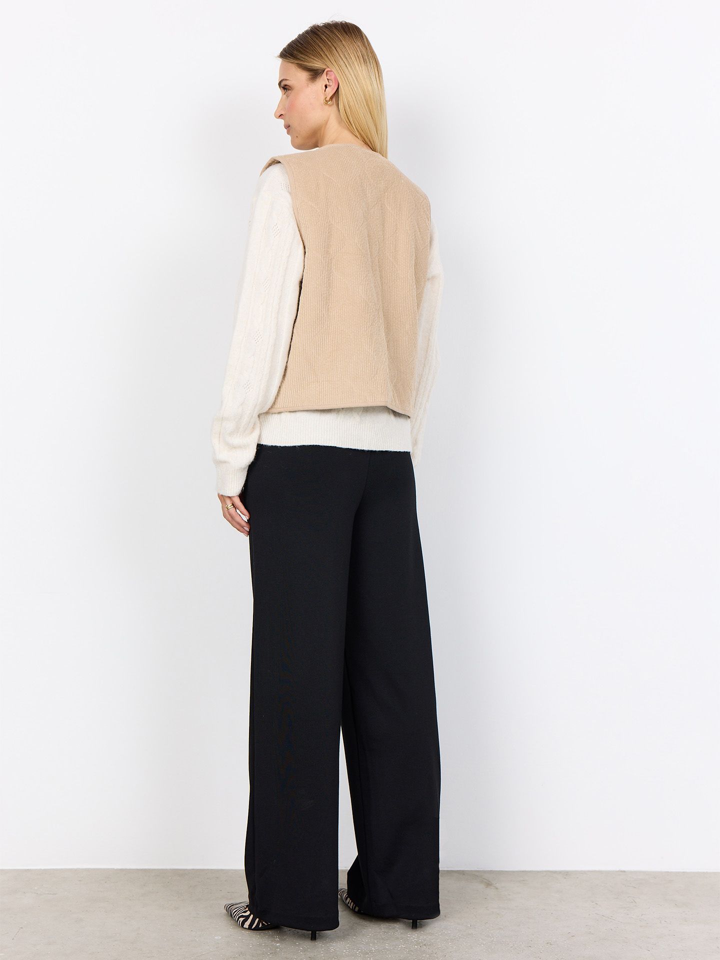 Soyaconcept Gilet Onyx Beige 00082240-5201