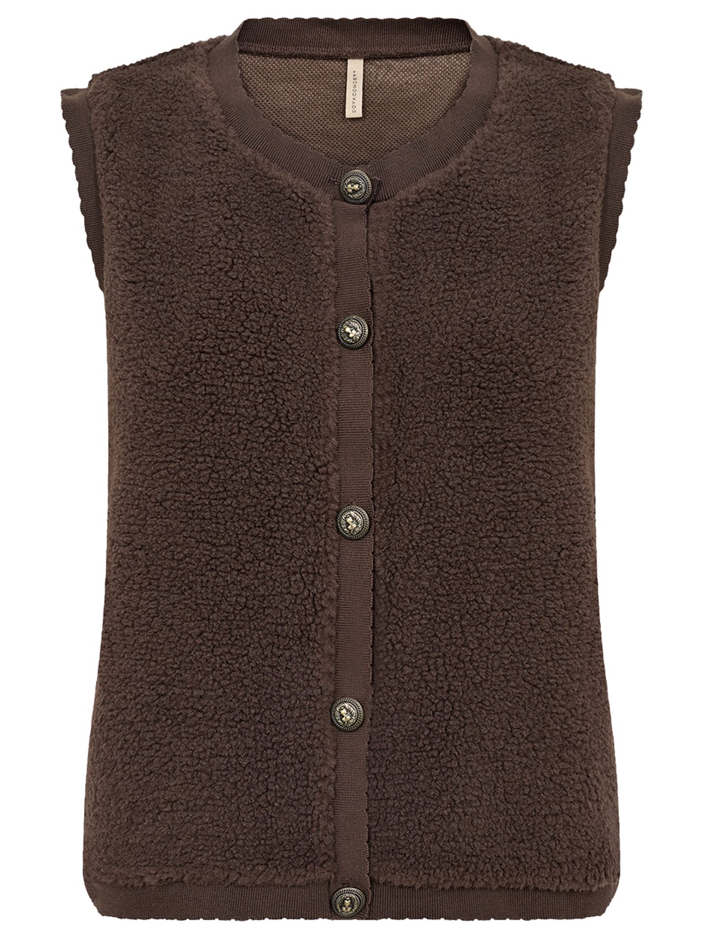 Soyaconcept Gilet Onyx Bruin 00082240-5801