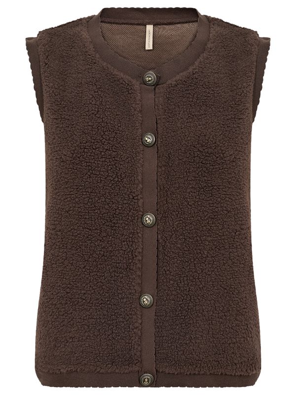 Soyaconcept Gilet Onyx Bruin 2900077996030