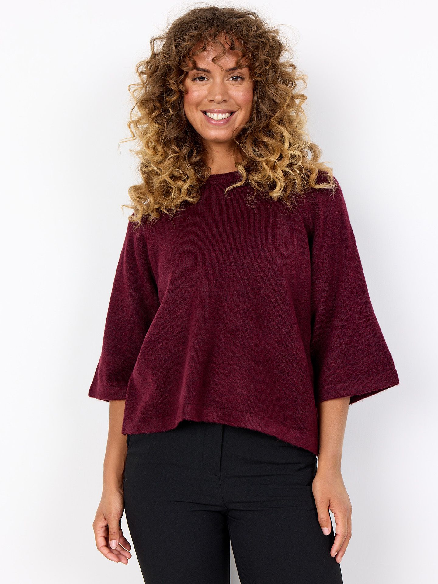 Soyaconcept Trui Orlean Rood 00082242-3600