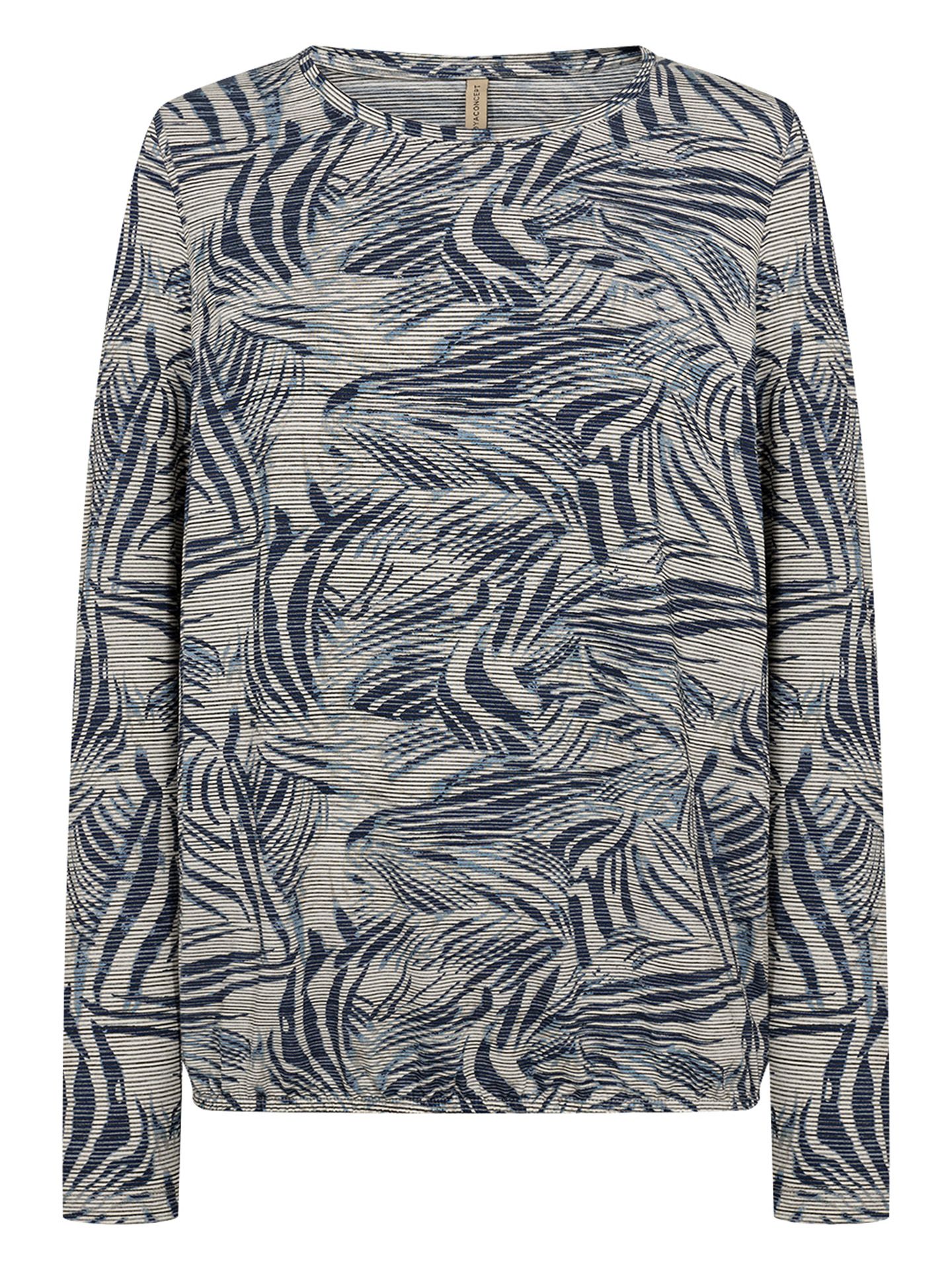 Soyaconcept Shirt Galina Blauw 00082243-1300