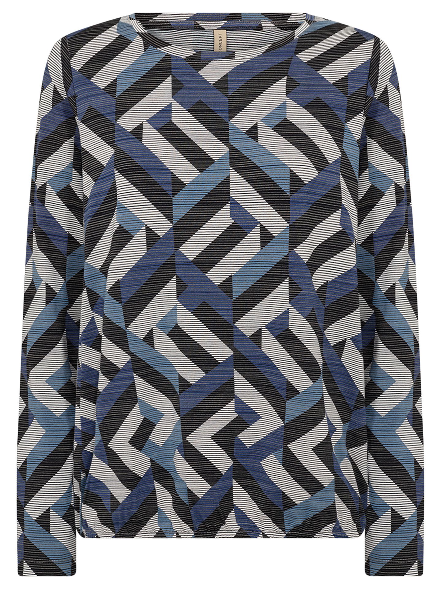 Soyaconcept Shirt Galina Blauw 00082245-1300