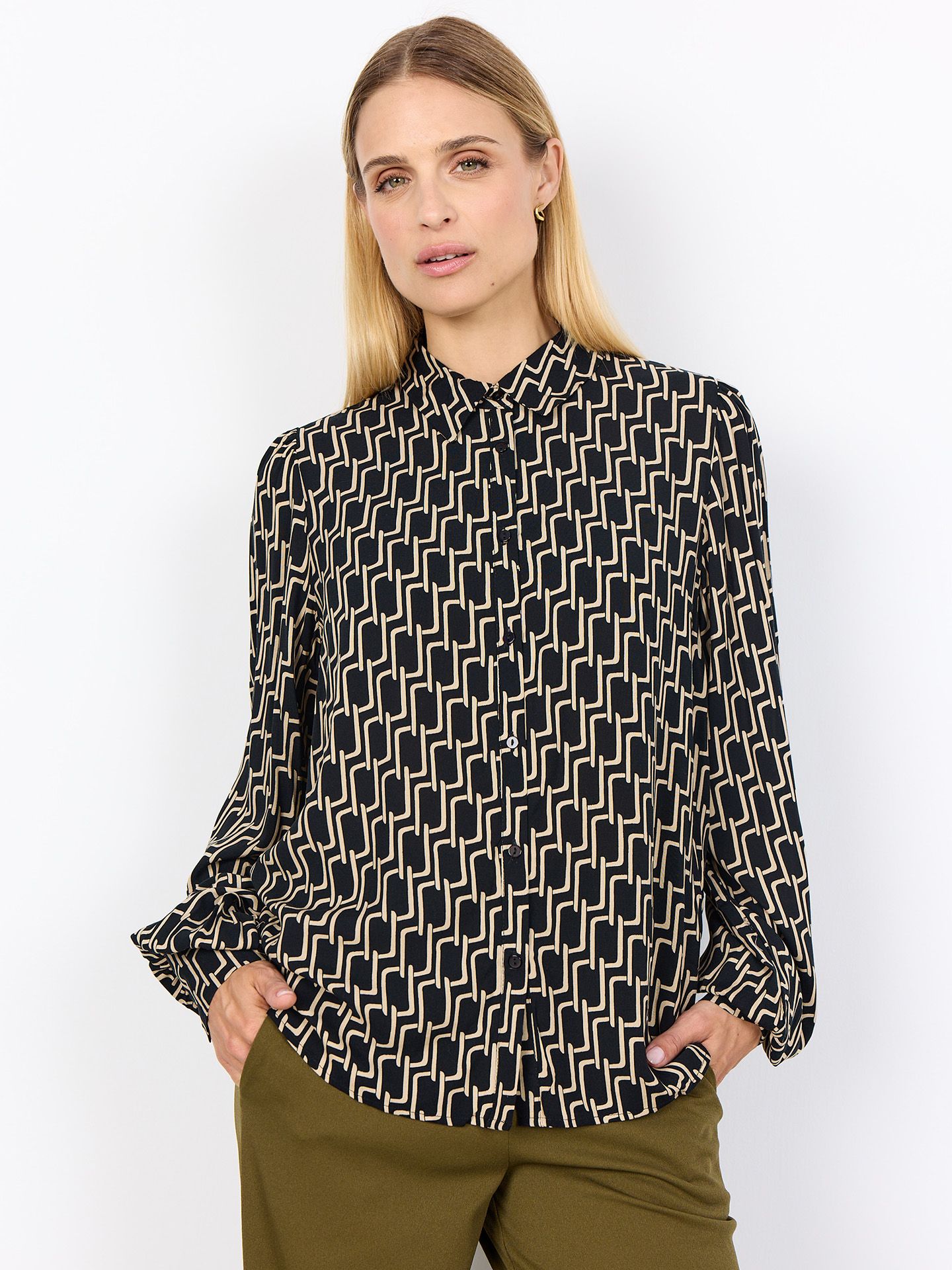 Soyaconcept Blouse Varla Zwart 00082258-7500