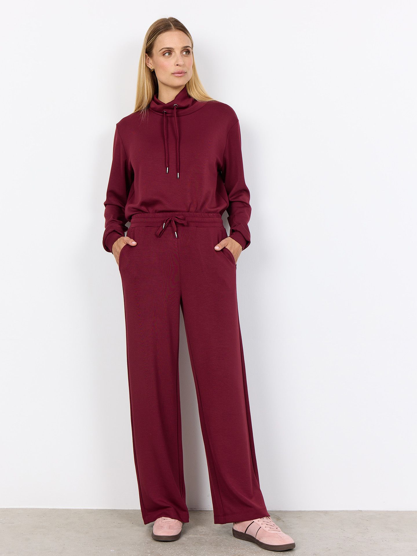 Soyaconcept Pantalon Banu Rood 00082261-3600