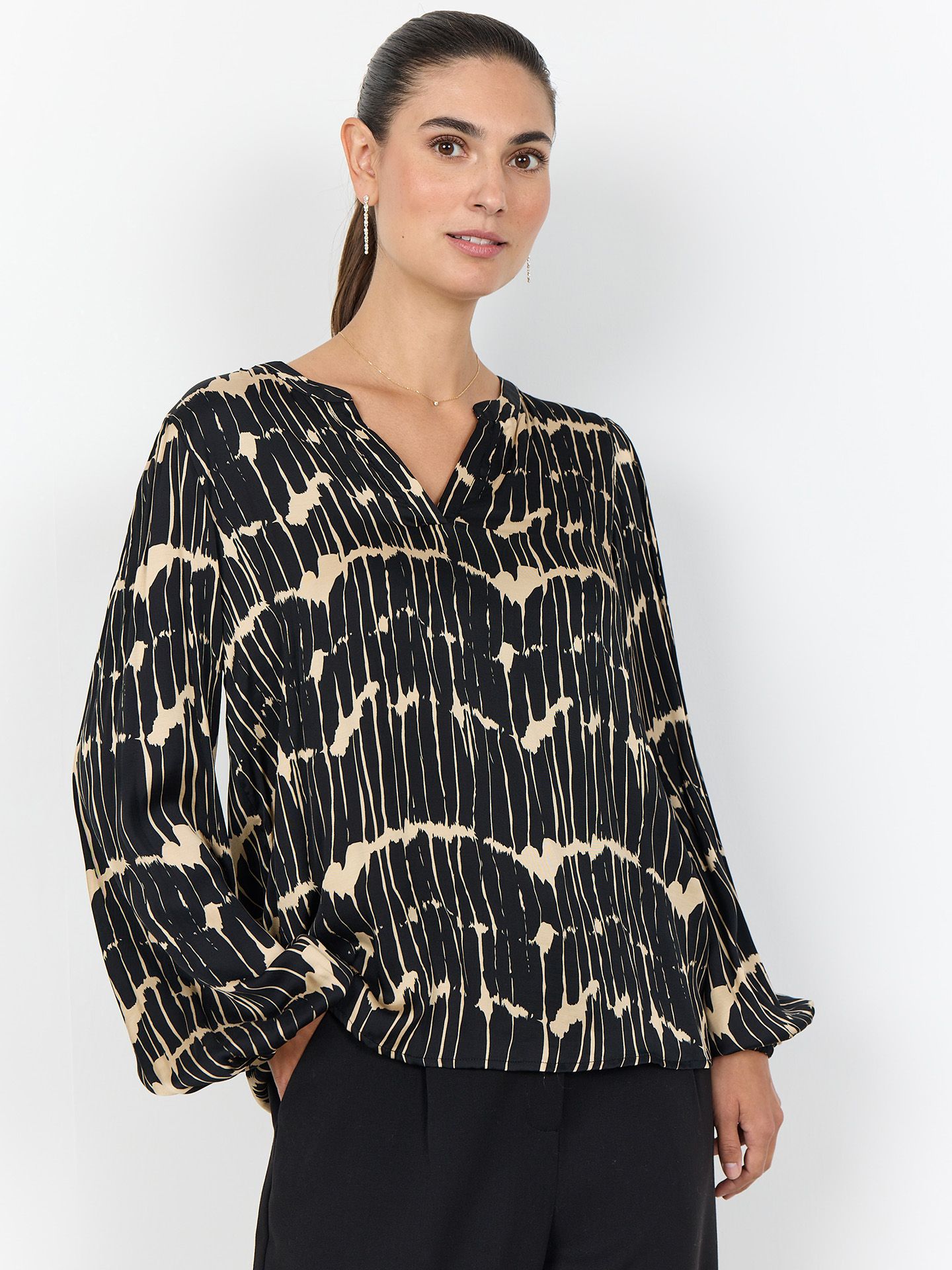 Soyaconcept Blouse Arlette Zwart 00082273-7500