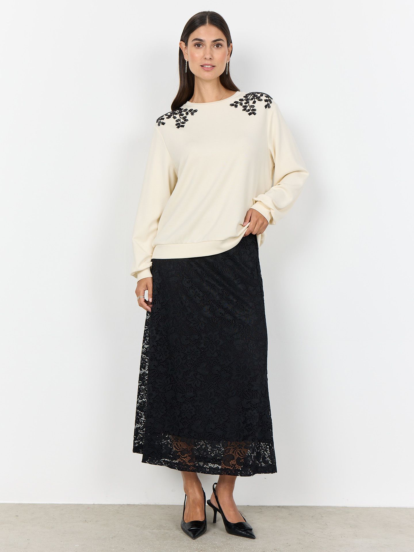 Soyaconcept Trui Banu Off white 00082274-5000
