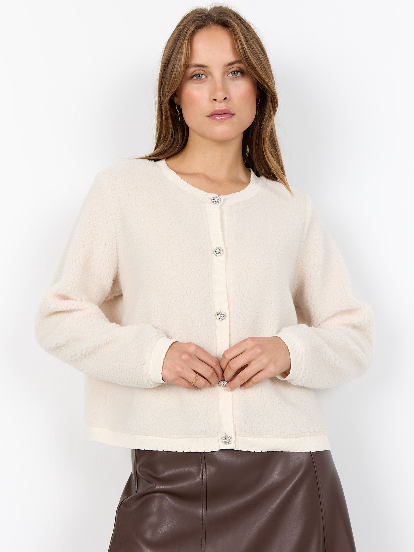 Soyaconcept Vest Onyx Off white 00082284-5000