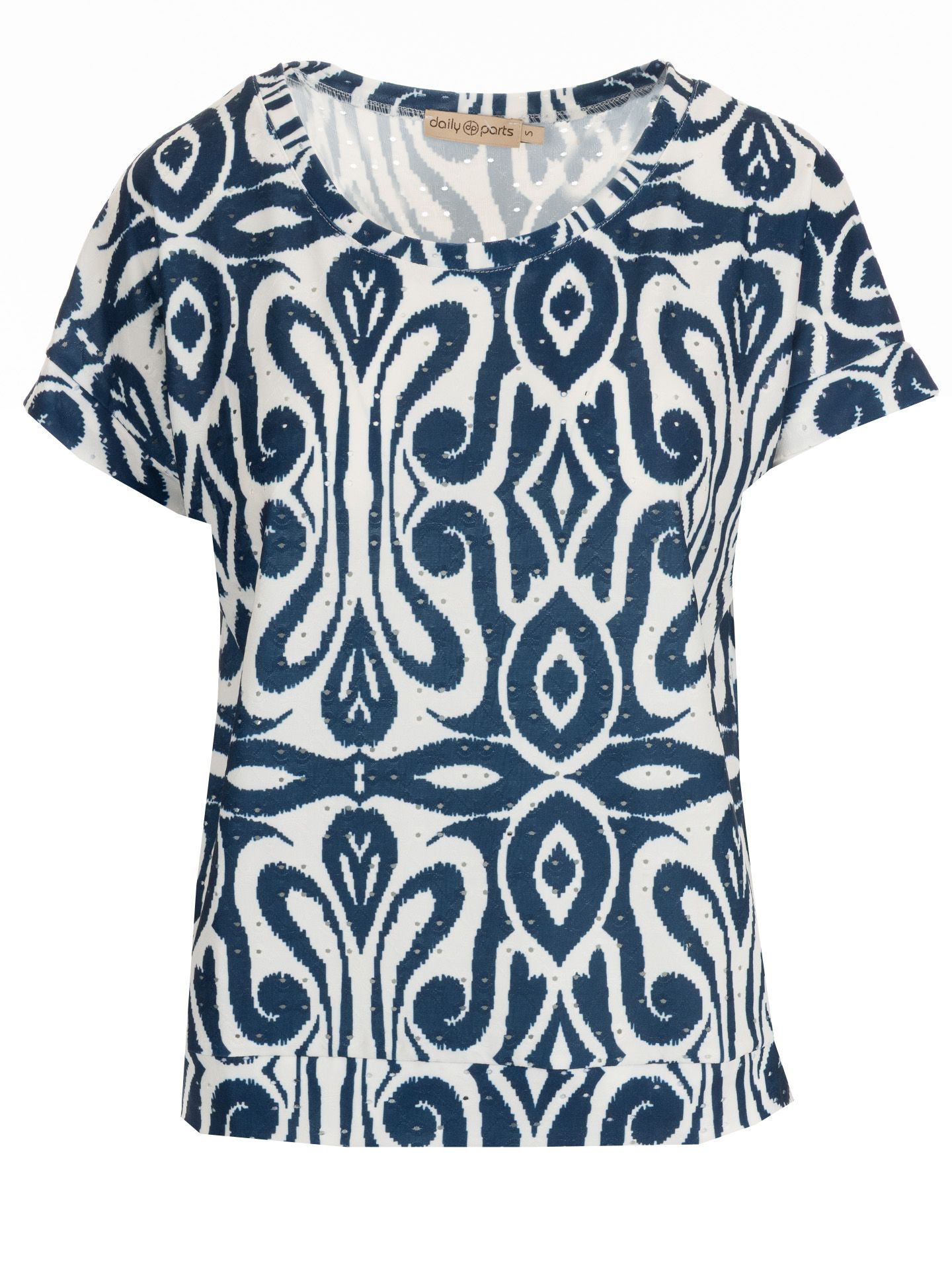 daily parts Shirt Vivine Blauw 00082301-1500