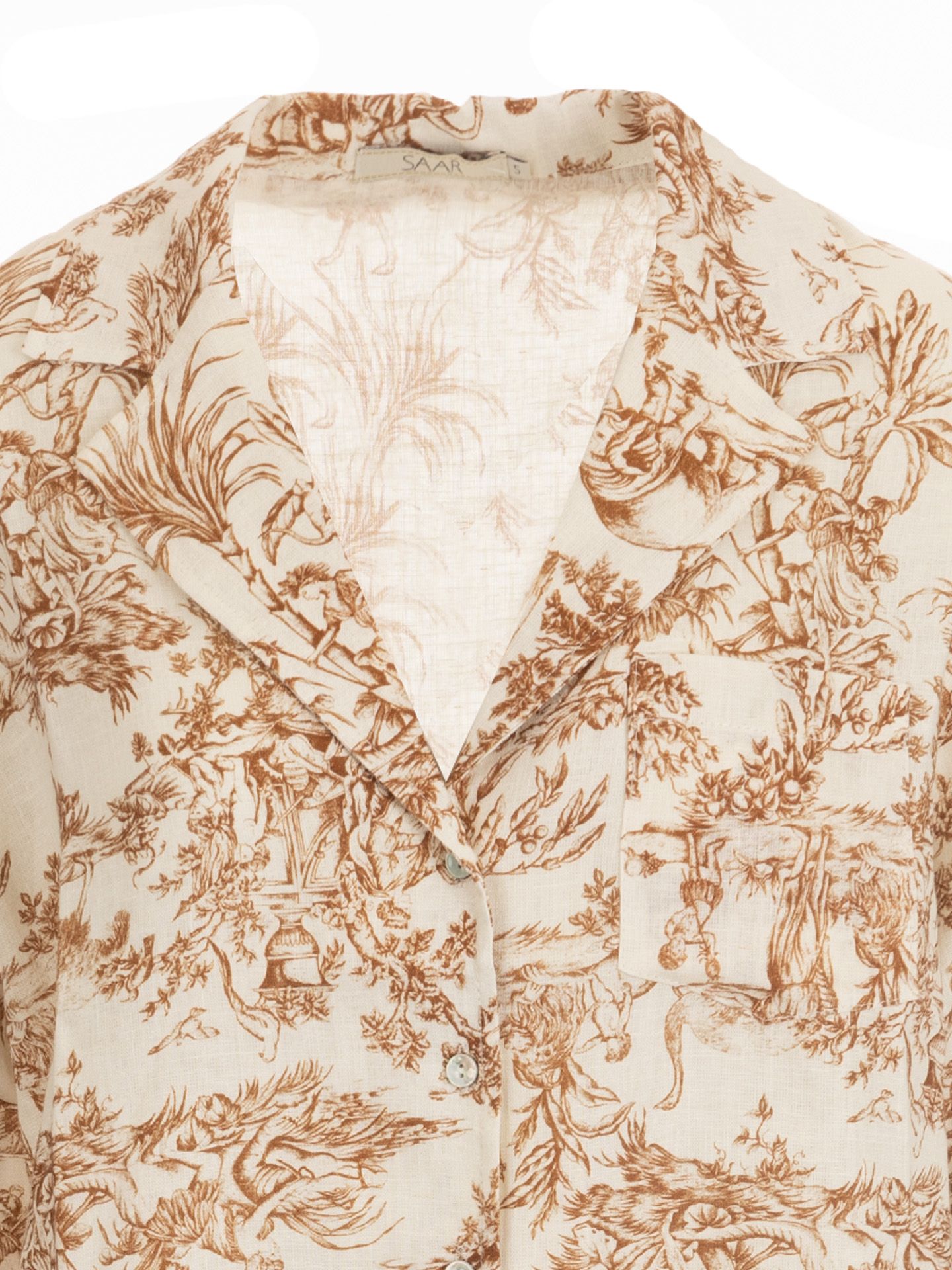 SAAR Blouse Gianna Camel 00082303-2350