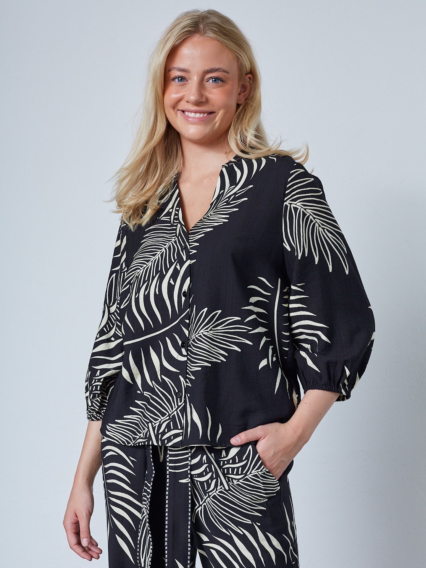 Sisters Point Blouse Viaba Zwart 00082314-7500