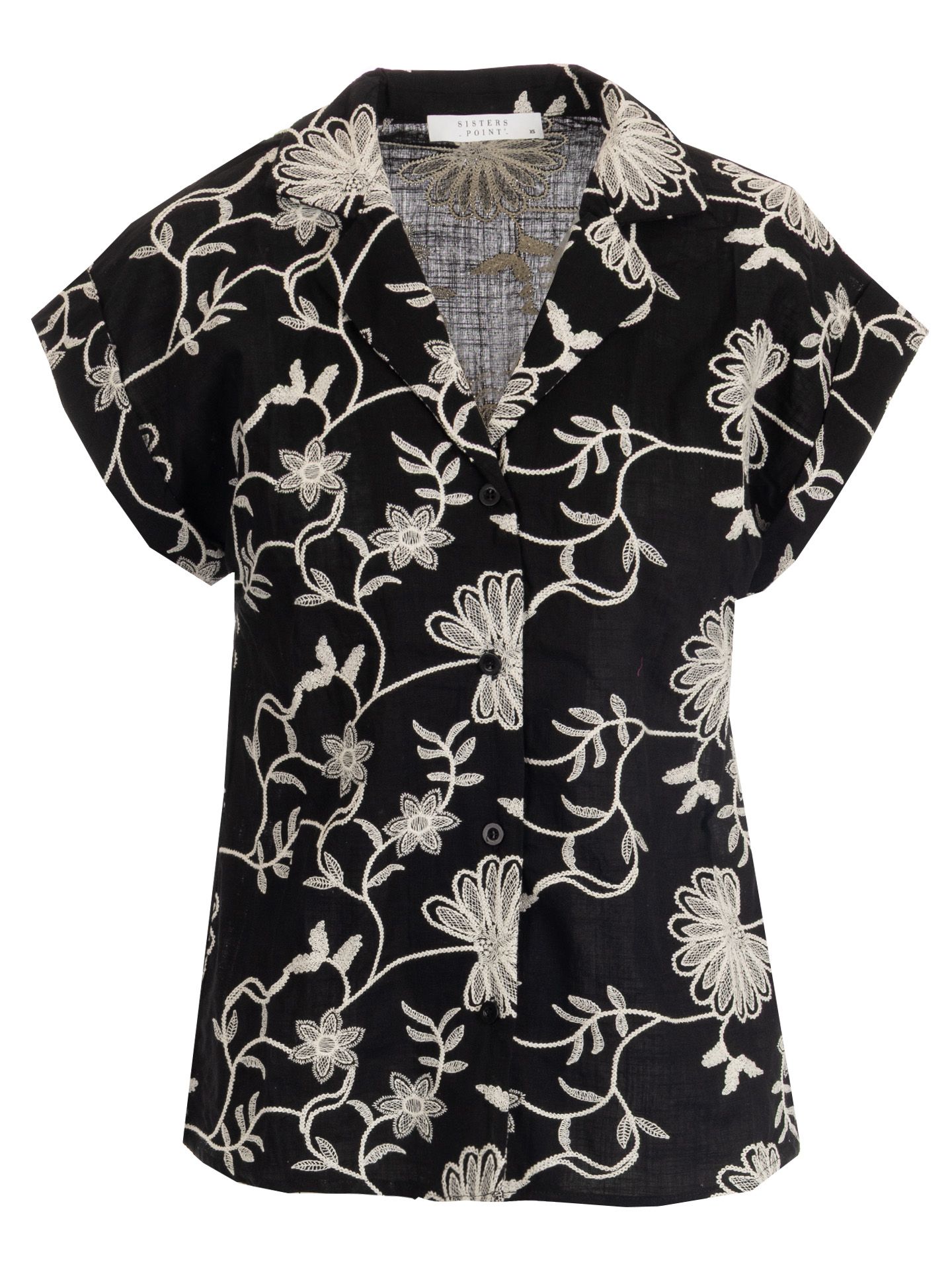 Sisters Point Blouse Neva  Zwart 00082319-7500