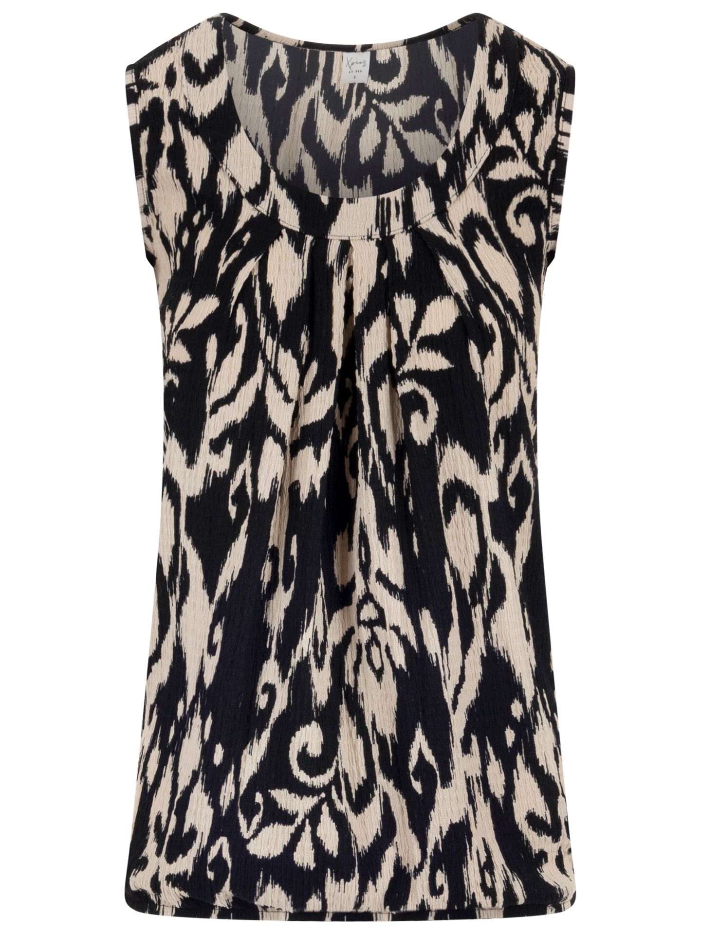 NED Top Dafne Zwart 00082332-7500