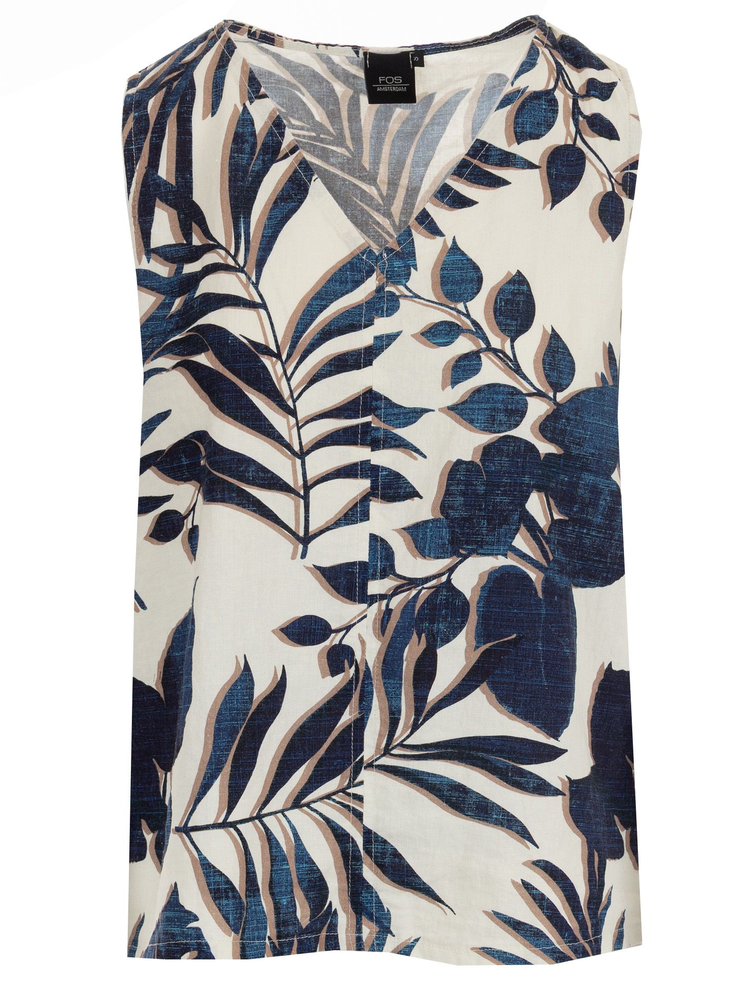 FOS Fashion Top Linda Blauw 00082335-1500