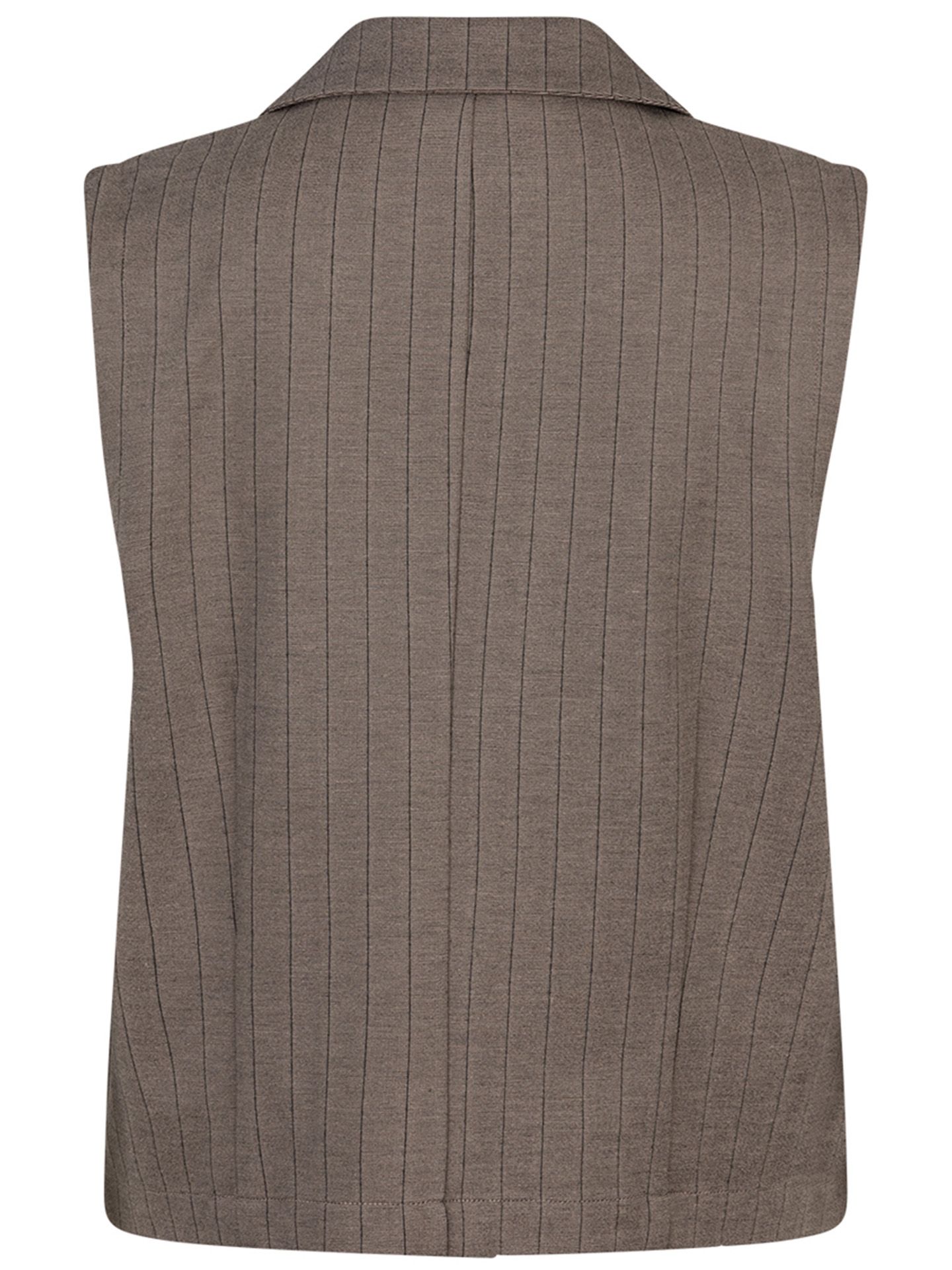 Red Button Gilet Waistcoat Taupe 00082353-5500