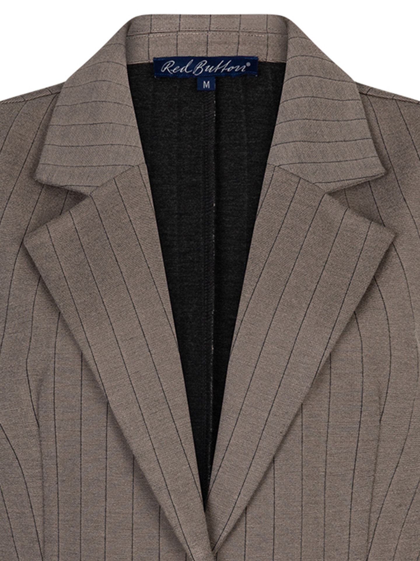 Red Button Gilet Waistcoat Taupe 00082353-5500