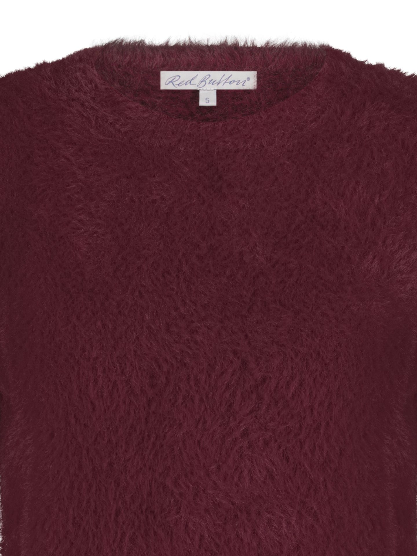 Red Button Trui Fuzzy Rood 00082358-3600