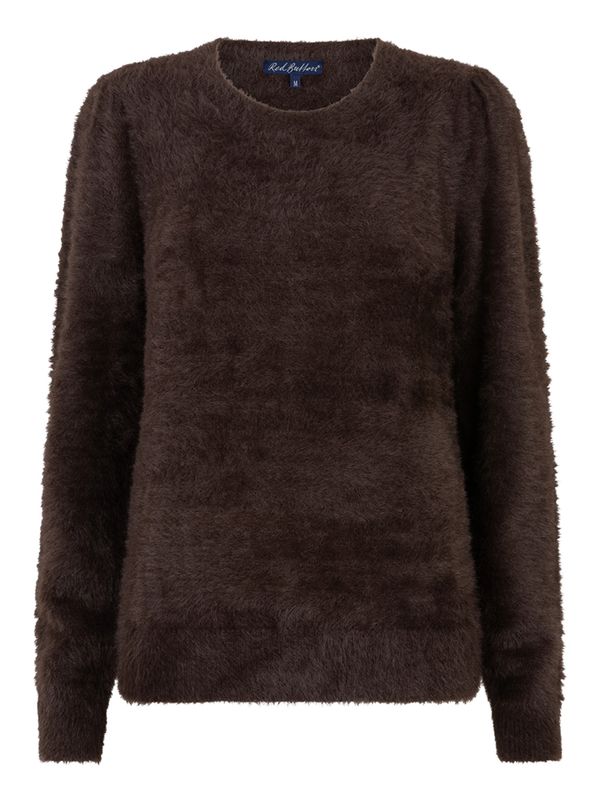Red Button Trui Fuzzy Bruin 2900078167033