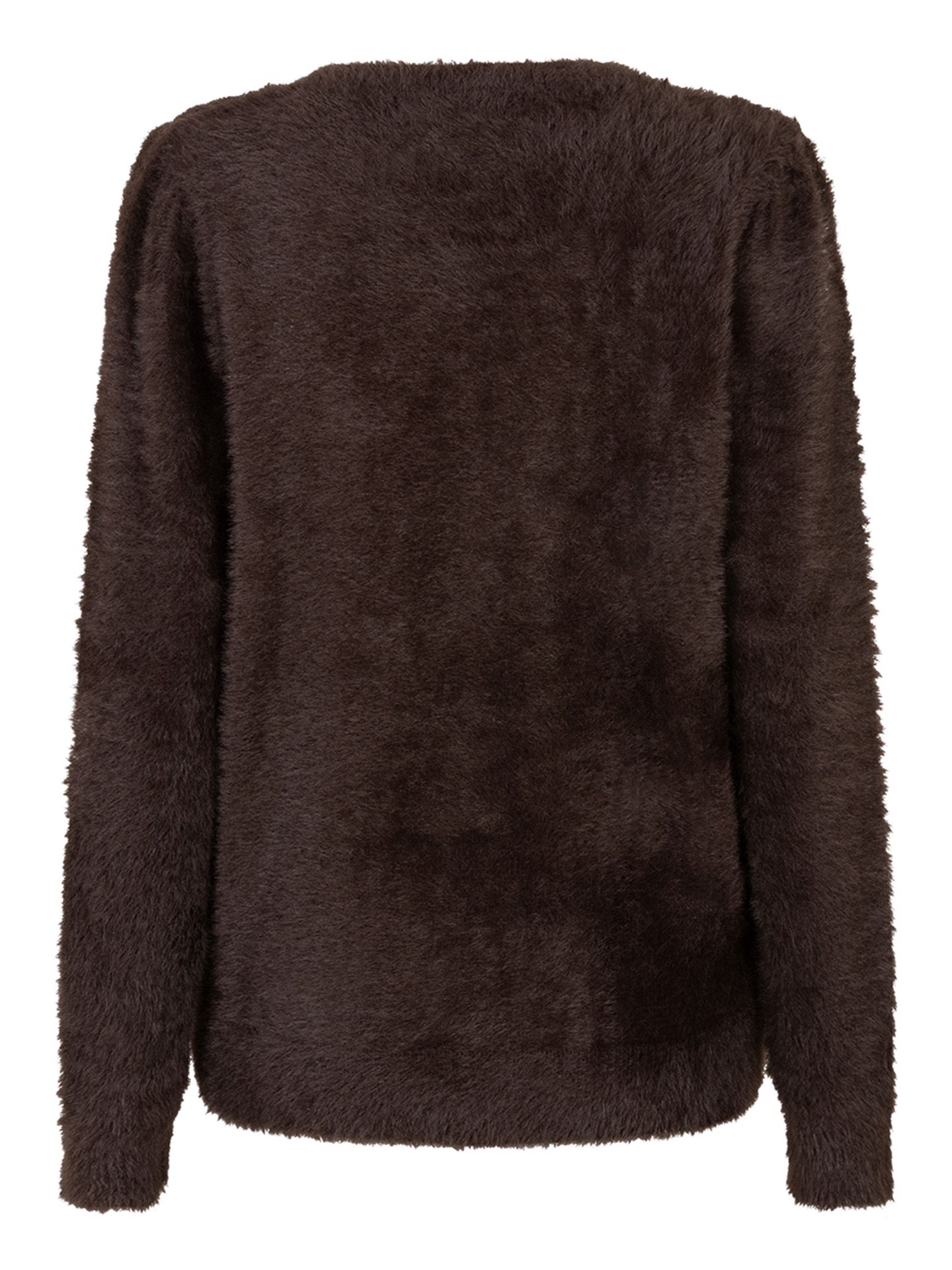 Red Button Trui Fuzzy Bruin 00082358-5800